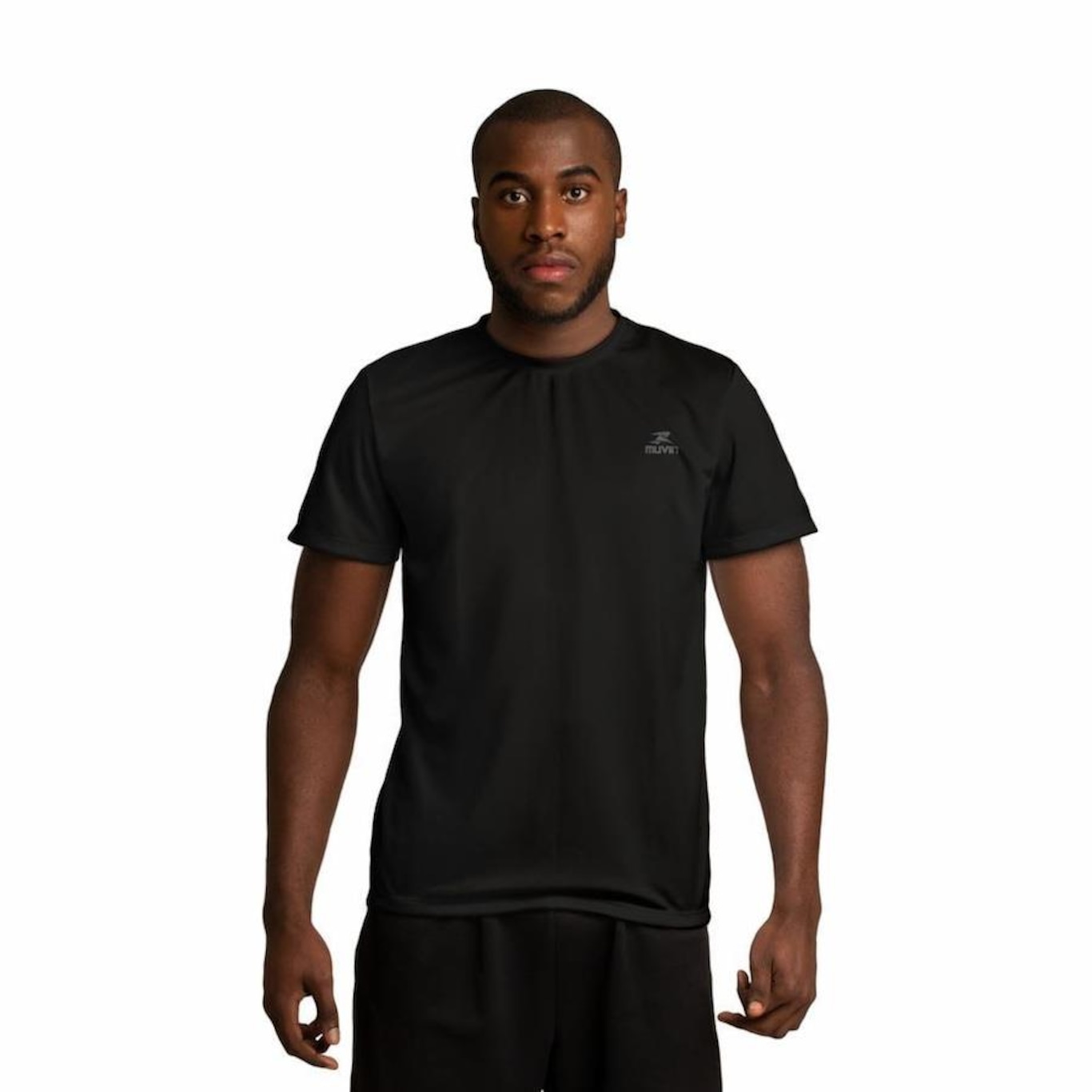 Camiseta Muvin Dry Basic SS FPS50 - Masculino - 3 Unds - Foto 2