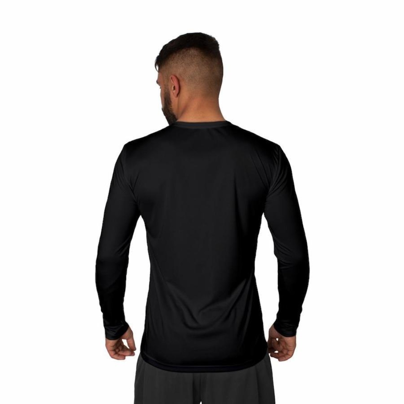 Camiseta Muvin Dry Basic LS Manga Longa FPS50 - 3 unidades - Masculina - Foto 5