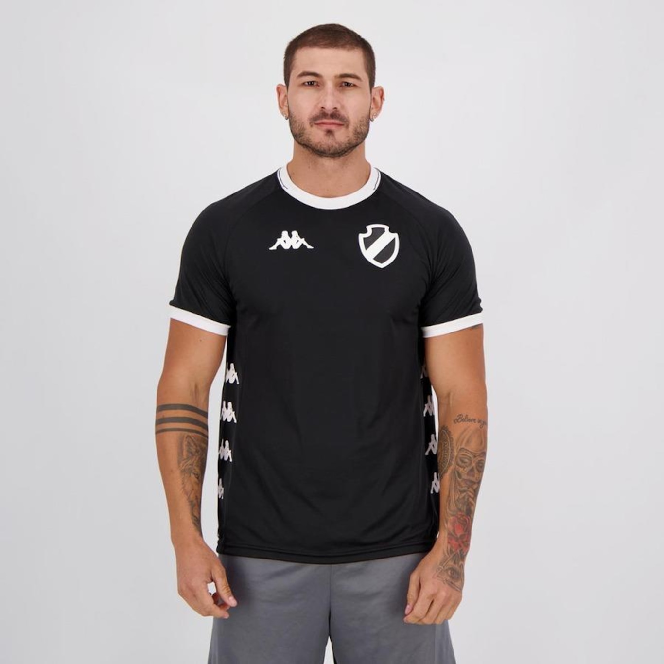 Camisa do Vasco Kappa Supporter Caravela II - Masculina - Foto 1