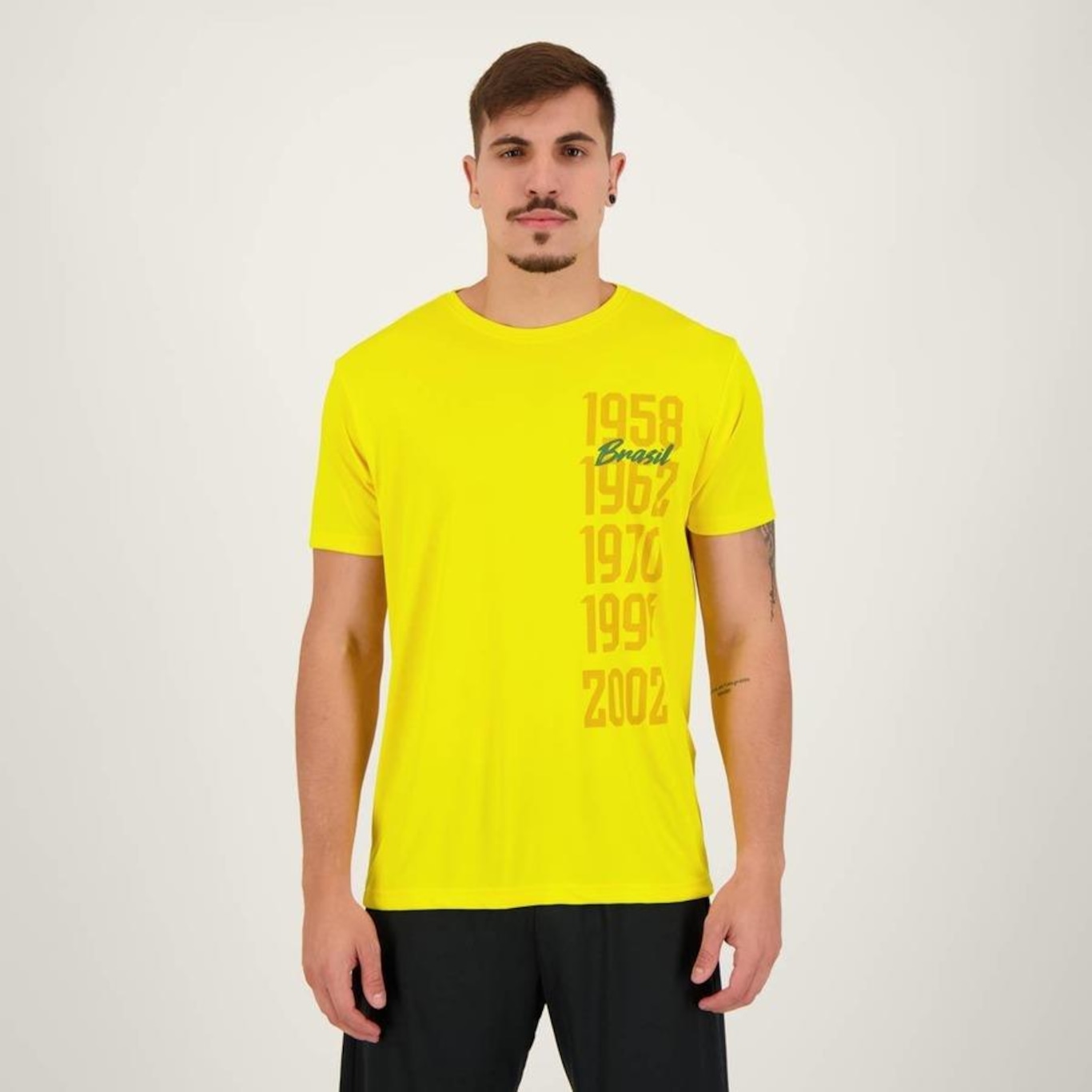 Camisa Brasil Defante Amarela - FutFanatics