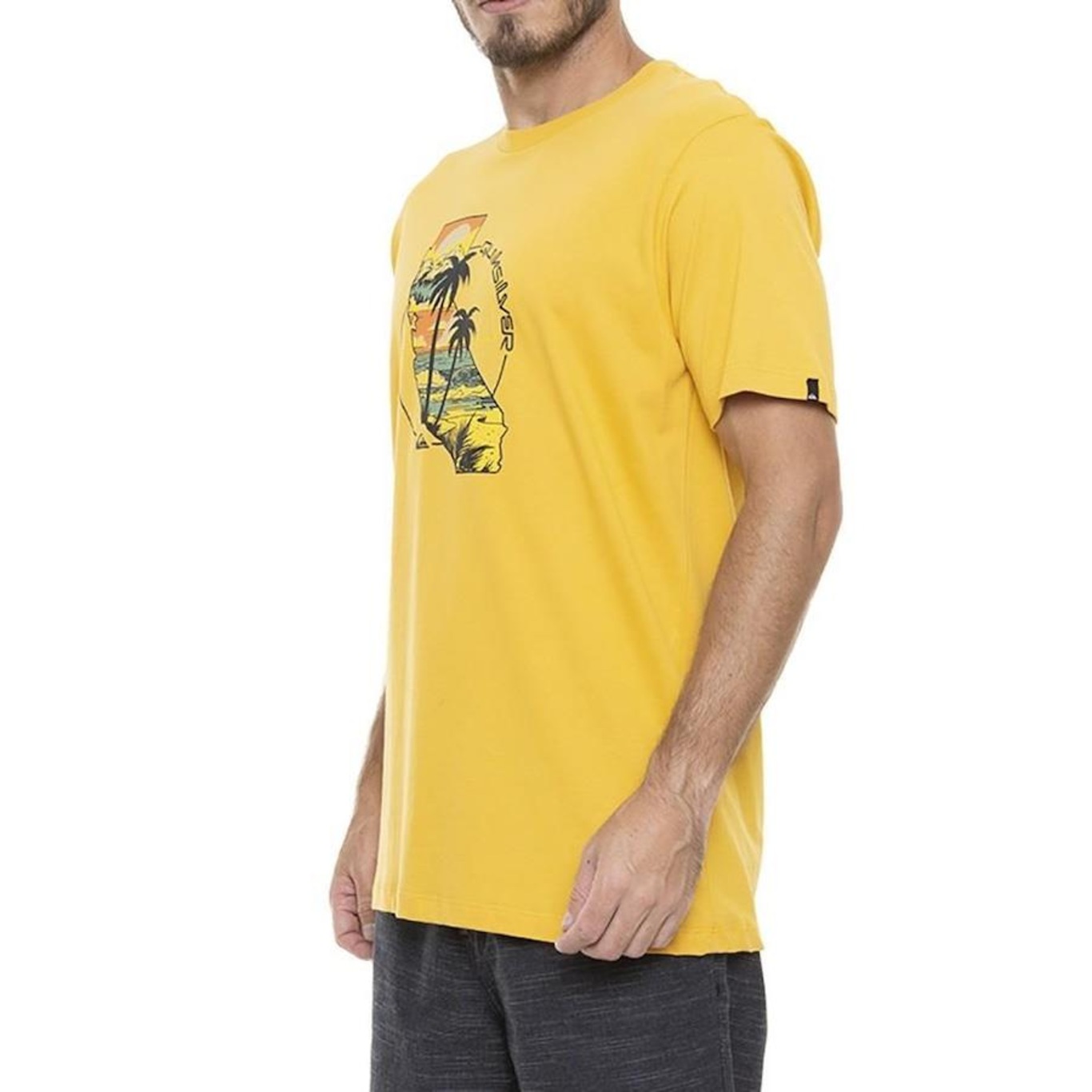 Camiseta Quiksilver CA State Scenic - Masculina - Foto 3