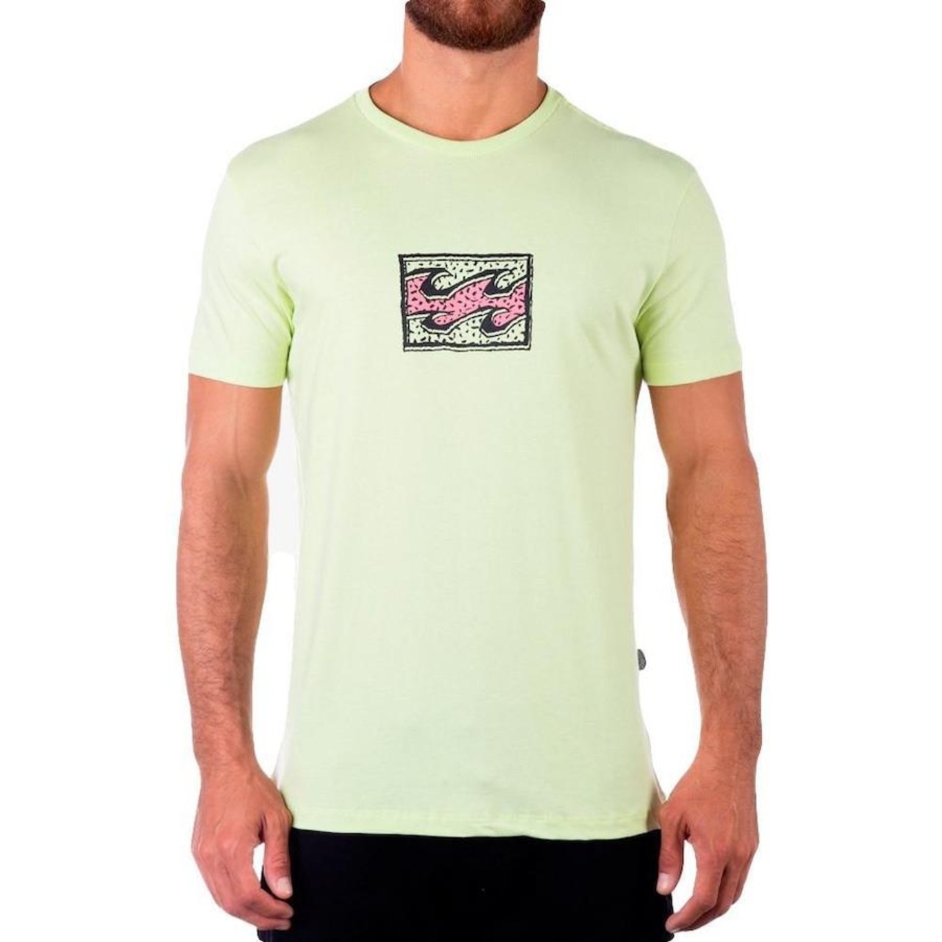 Camiseta Billabong Chest Wave - Masculina - Foto 1