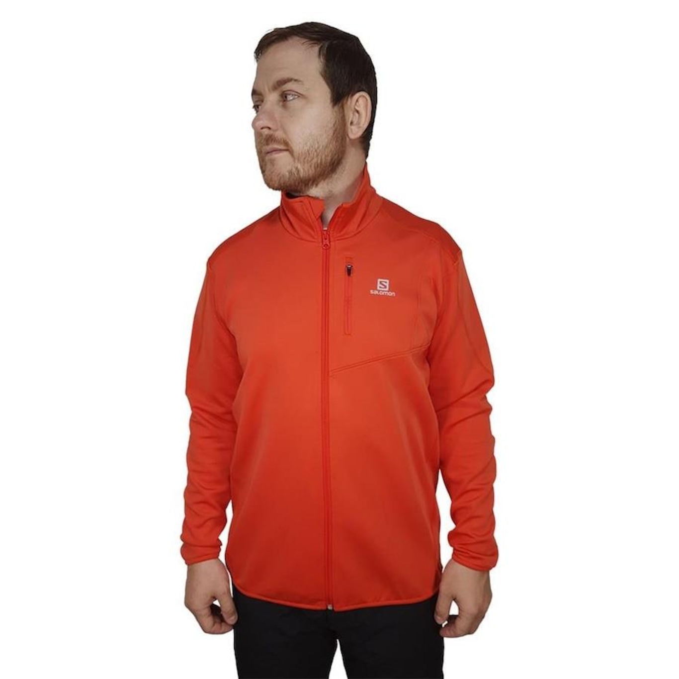 Jaqueta Salomon Vario Full Zip - Masculina - Foto 1