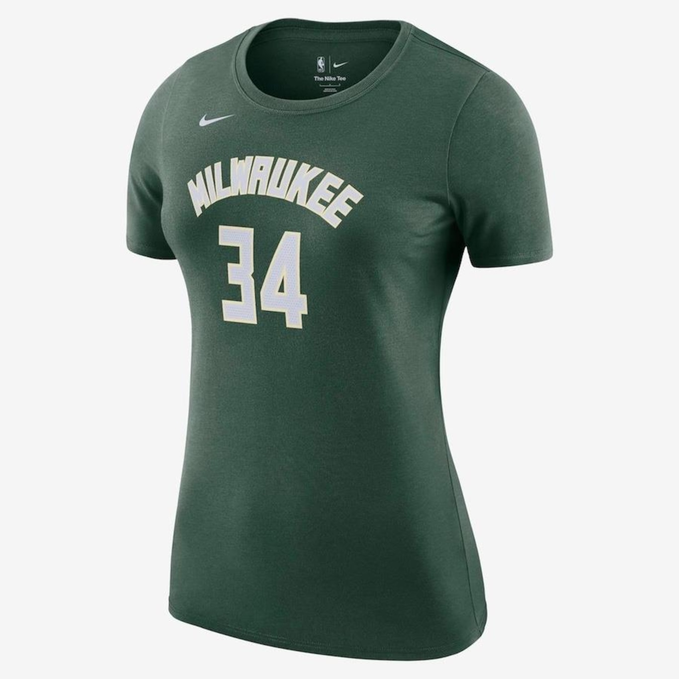 Camiseta Nike Milwaukee Bucks Next Nature - Feminina - Foto 1