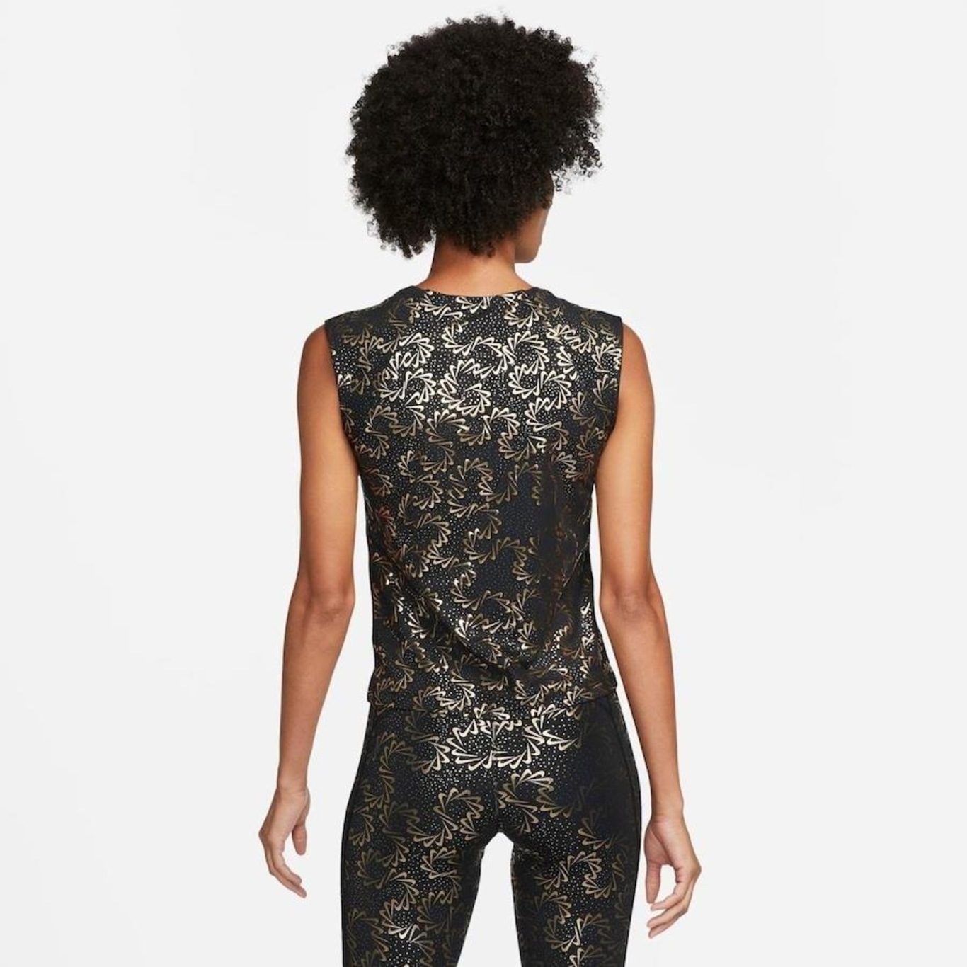 CARRONYA SS V-NECK TOP AOP