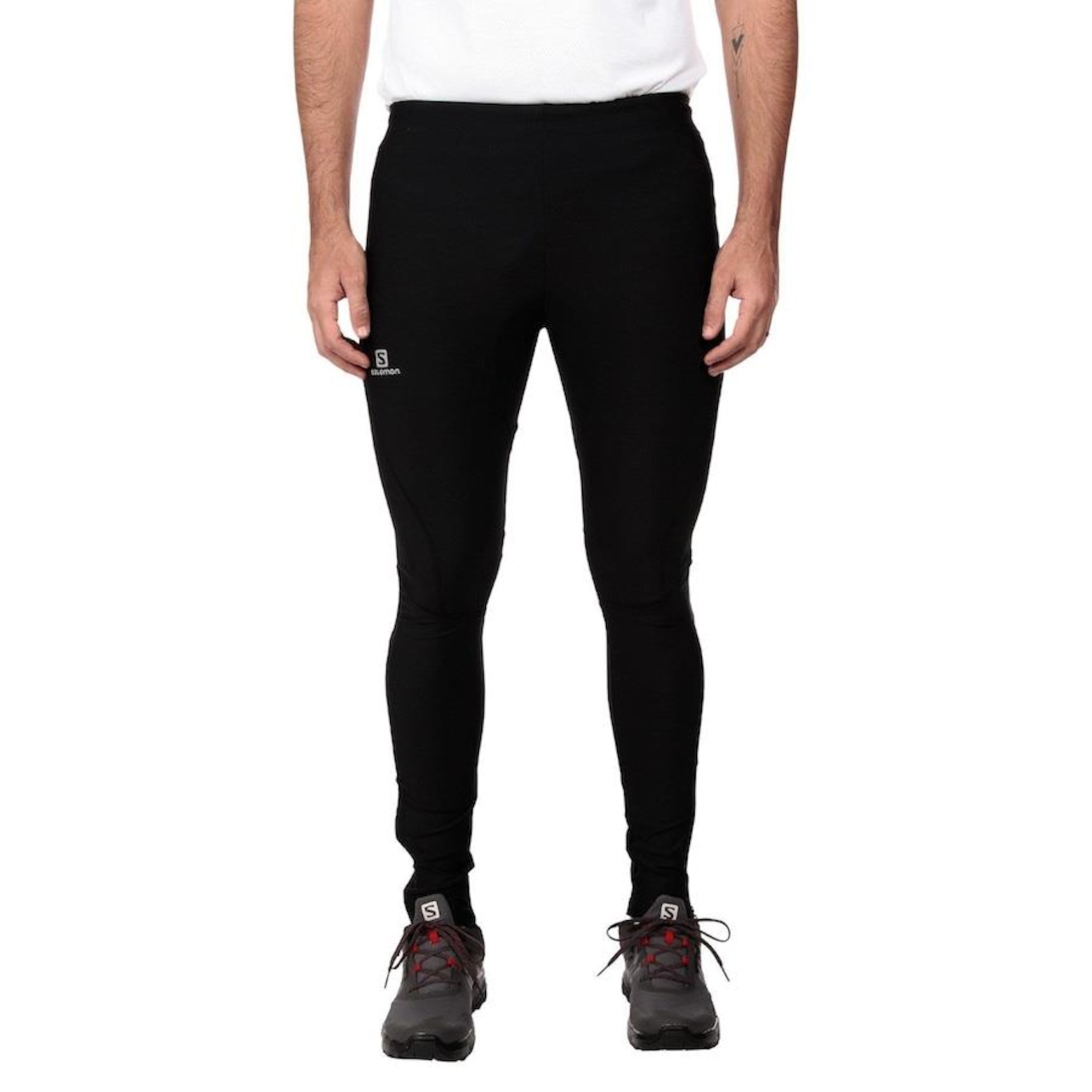 Calça Salomon Sense Tight III - Masculina - Foto 1