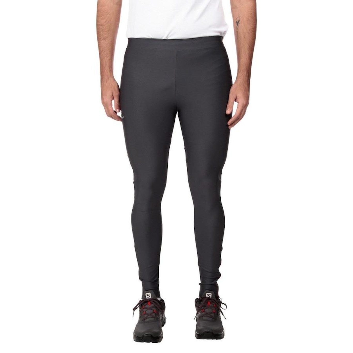 Calça Salomon Sense Tight III - Masculina - Foto 1