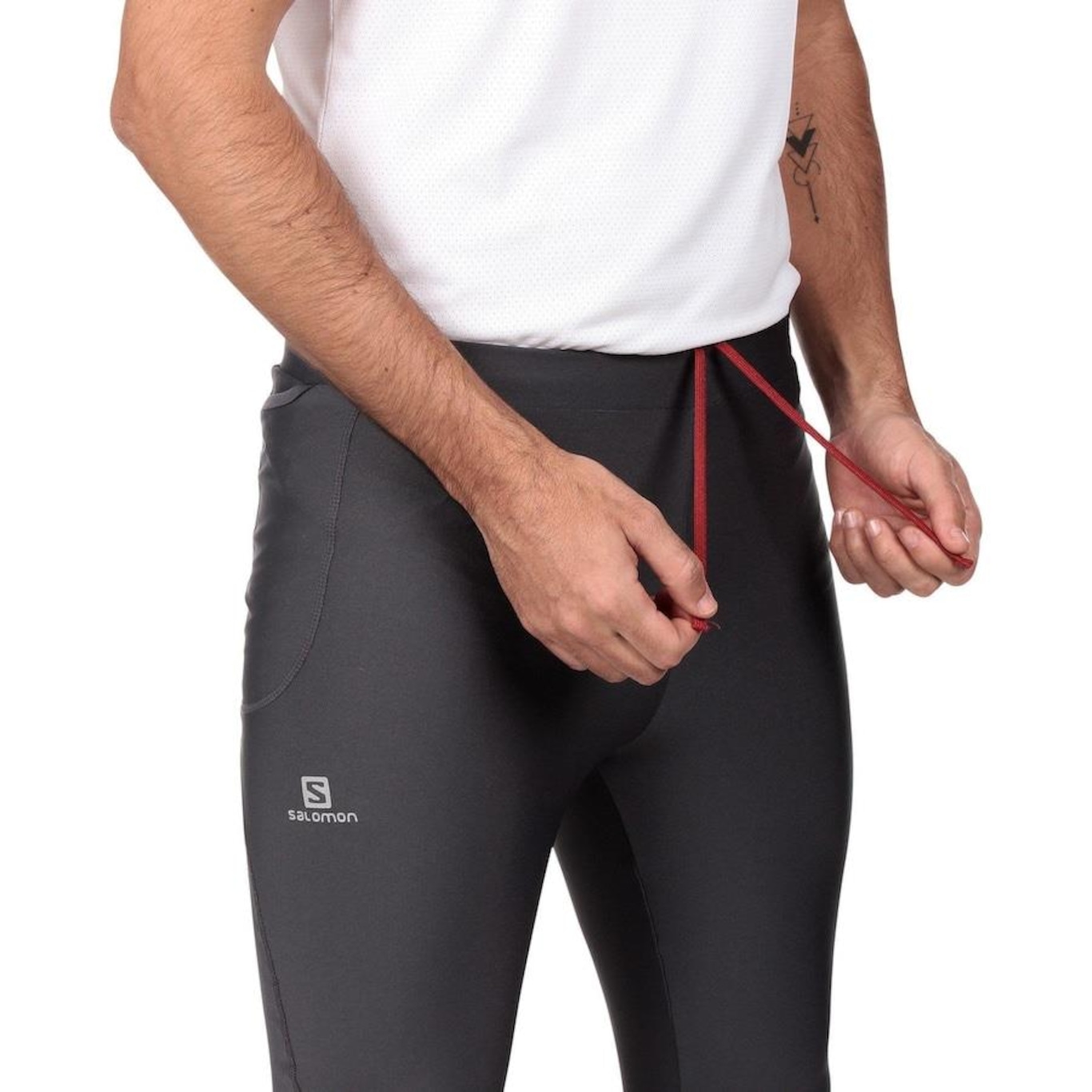 Calça Salomon Sense Tight III - Masculina - Foto 3