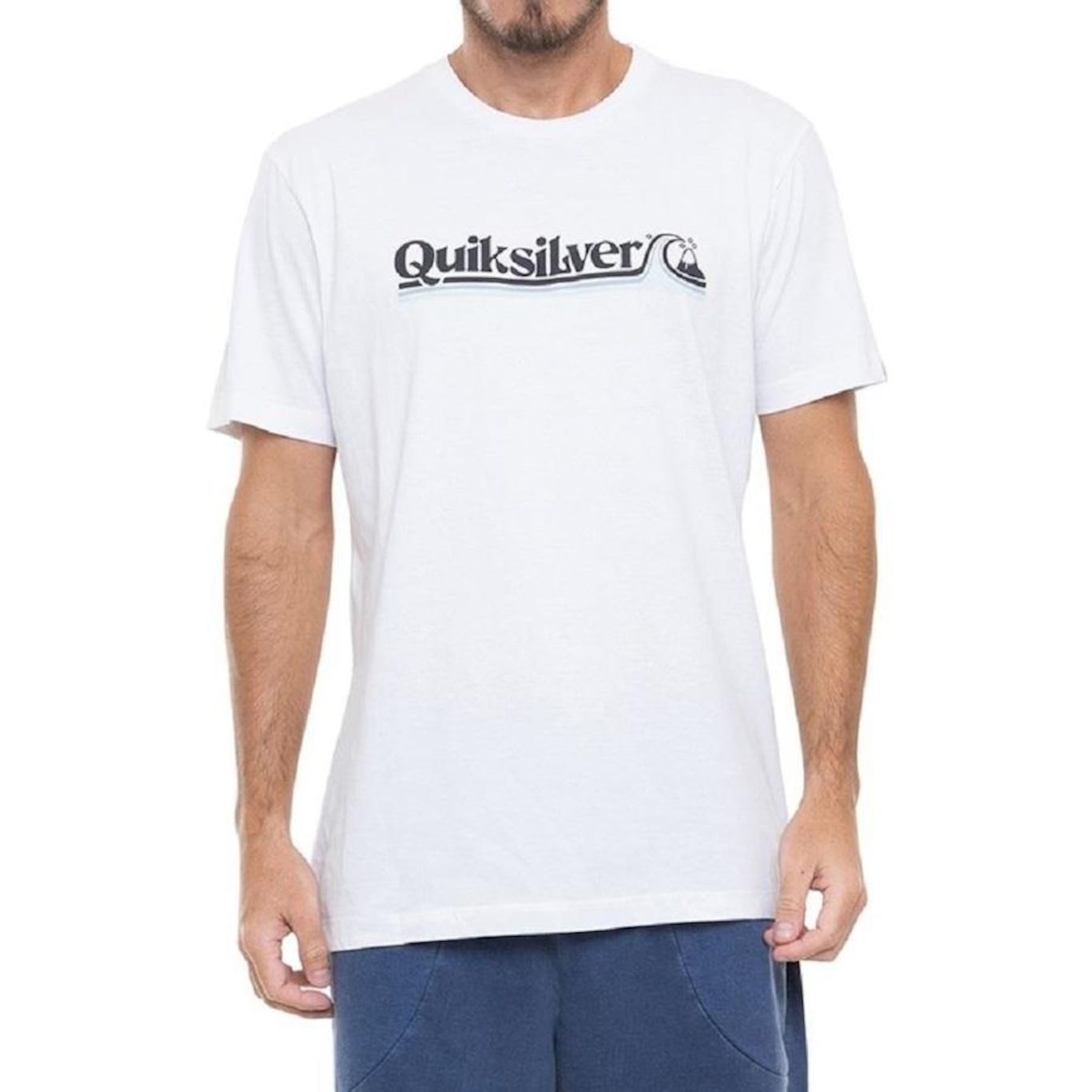 Camiseta Quiksilver M/C All Lined Up - Masculina - Foto 1