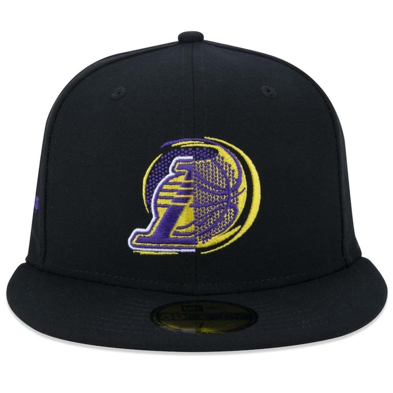 Boné Aba Reta New Era 59Fifty NBA Neto 78 Los Angeles Lakers - Fechado - Adulto - Foto 2