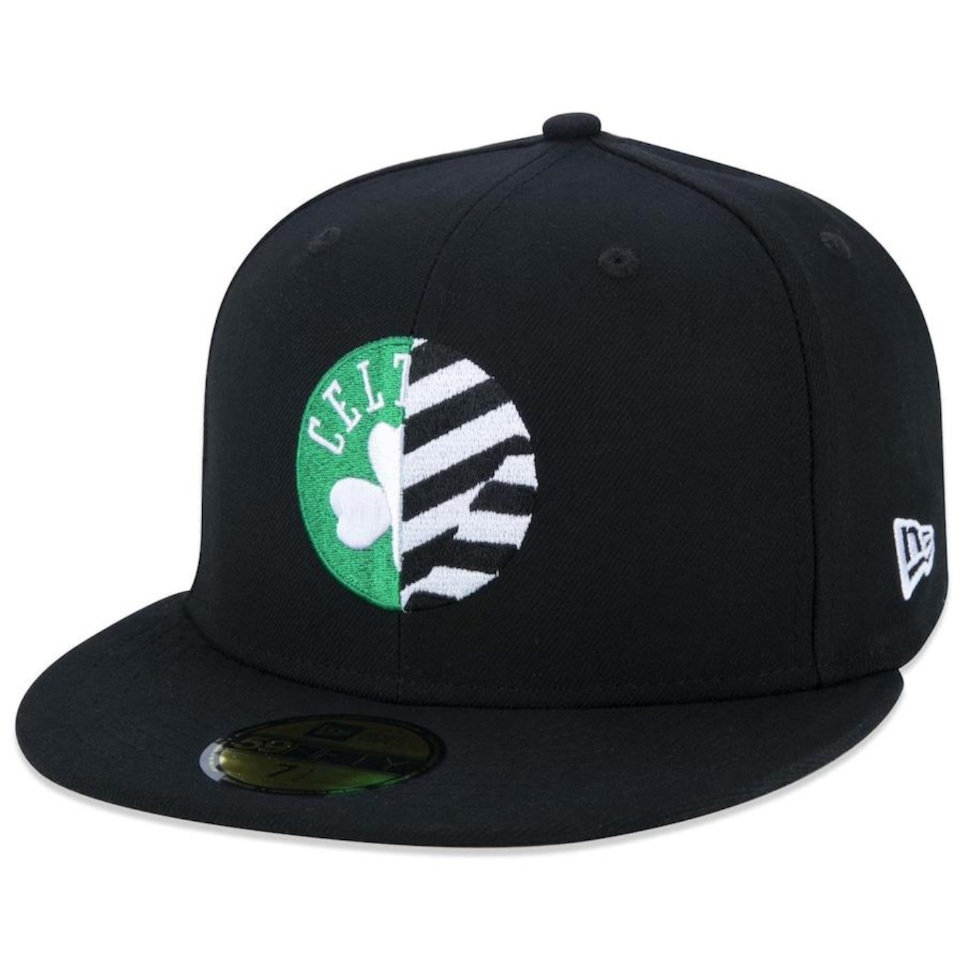 Boné Aba Reta New Era 59Fifty NBA Neto 78 Boston Celtics - Fechado - Adulto - Foto 1