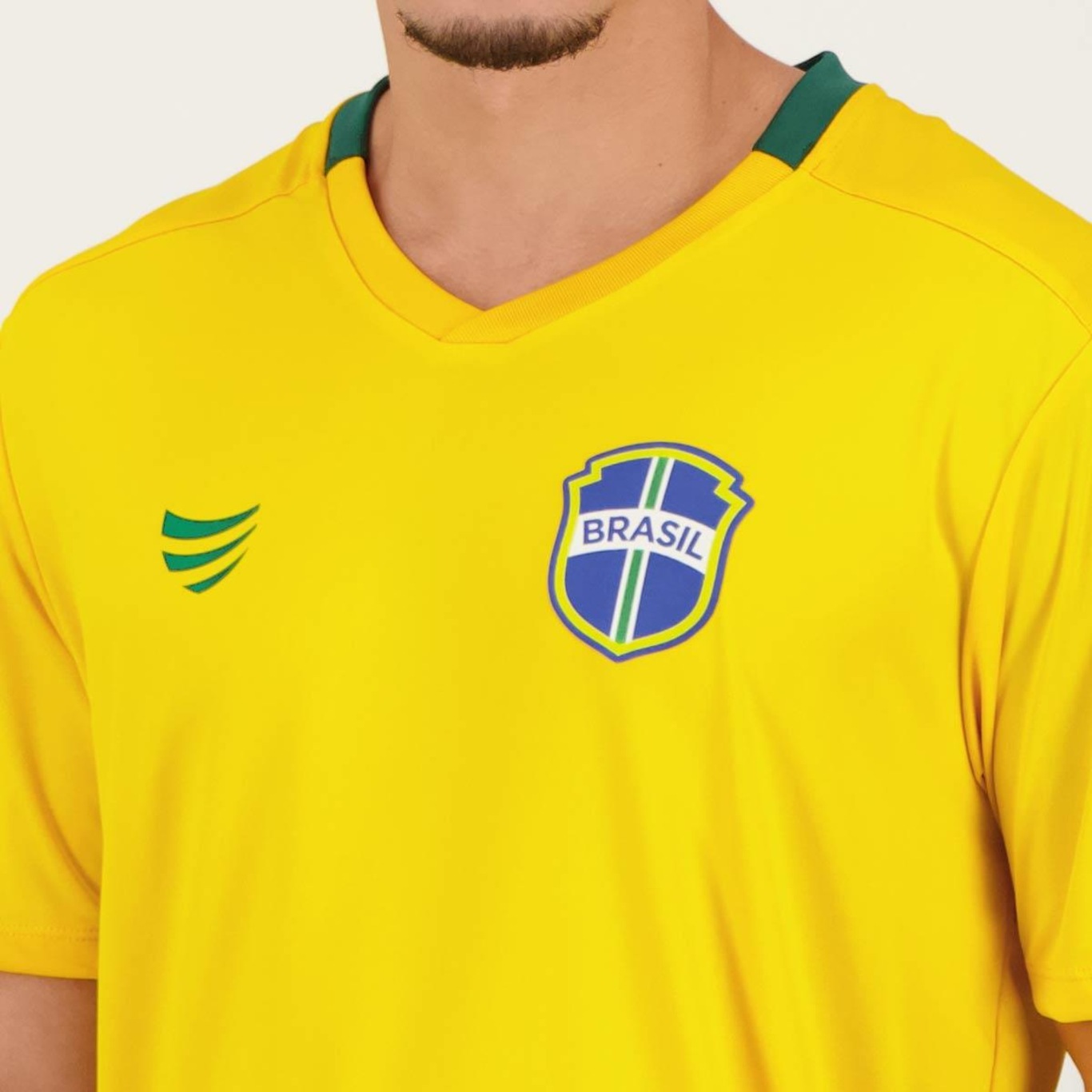 Camisa do Brasil Super Bolla Copa Prata - Masculina - Foto 4