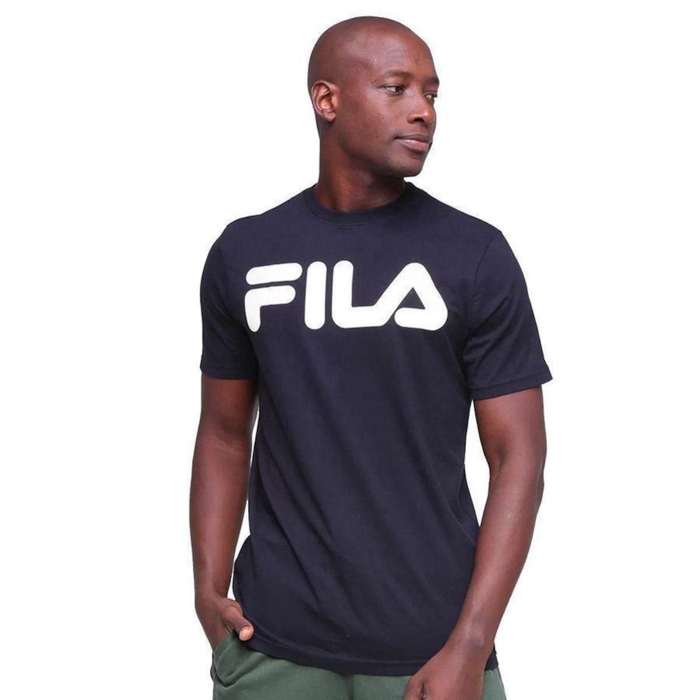 Camiseta Fila Letter II - Masculina - Foto 1