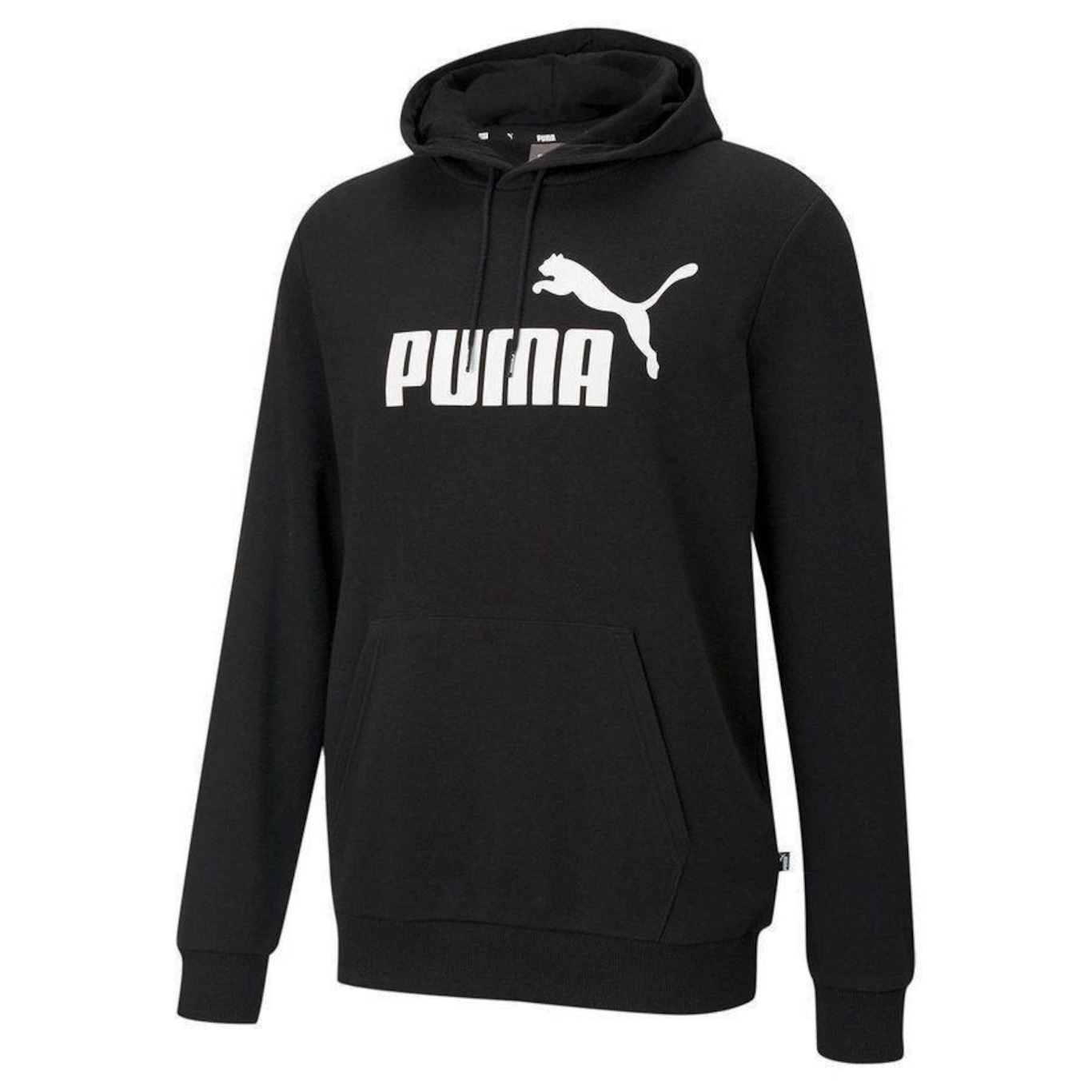 Blusão de Moletom com Capuz Puma Essentials Big Logo - Masculino - Foto 1