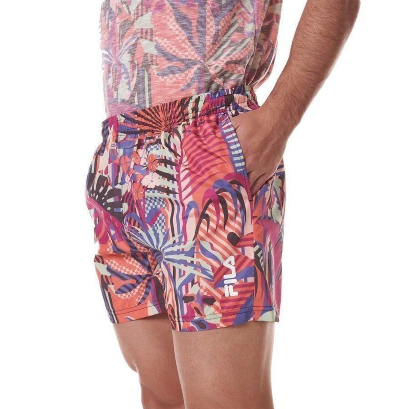 Shorts Fila Swim Summer - Masculino - Foto 3