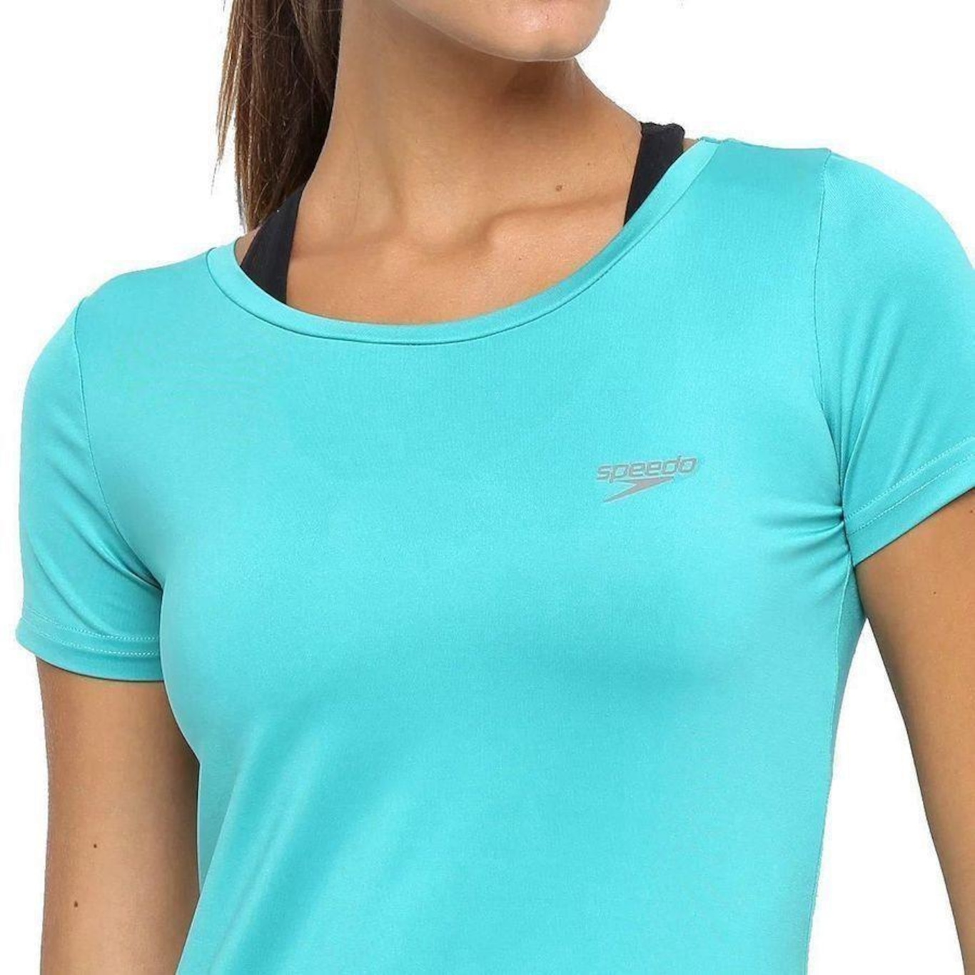 Camiseta Speedo Basic Stretch - Feminina - Foto 3