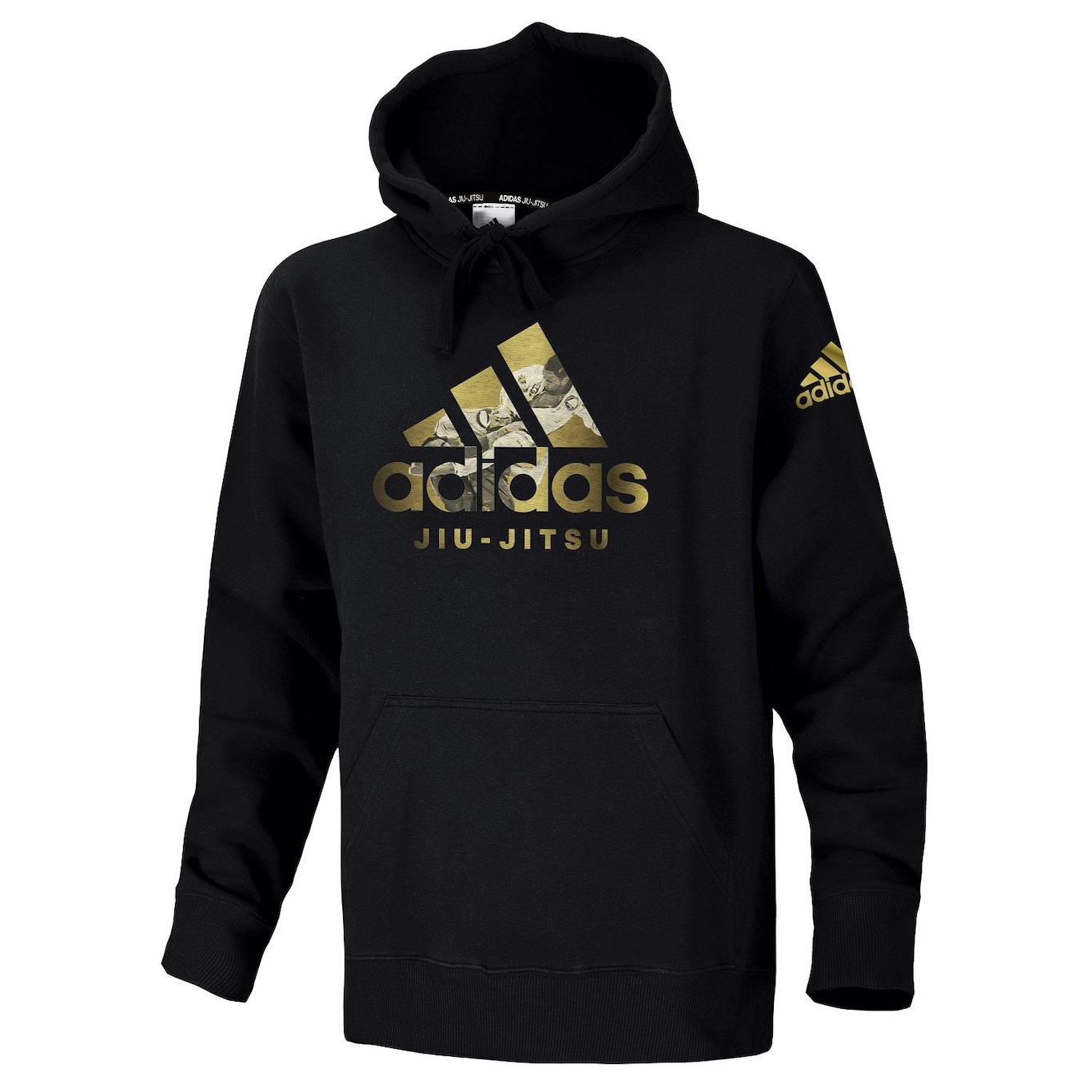 Blusão de Moletom com Capuz adidas Badge Of Sport BJJ - Masculino - Foto 1