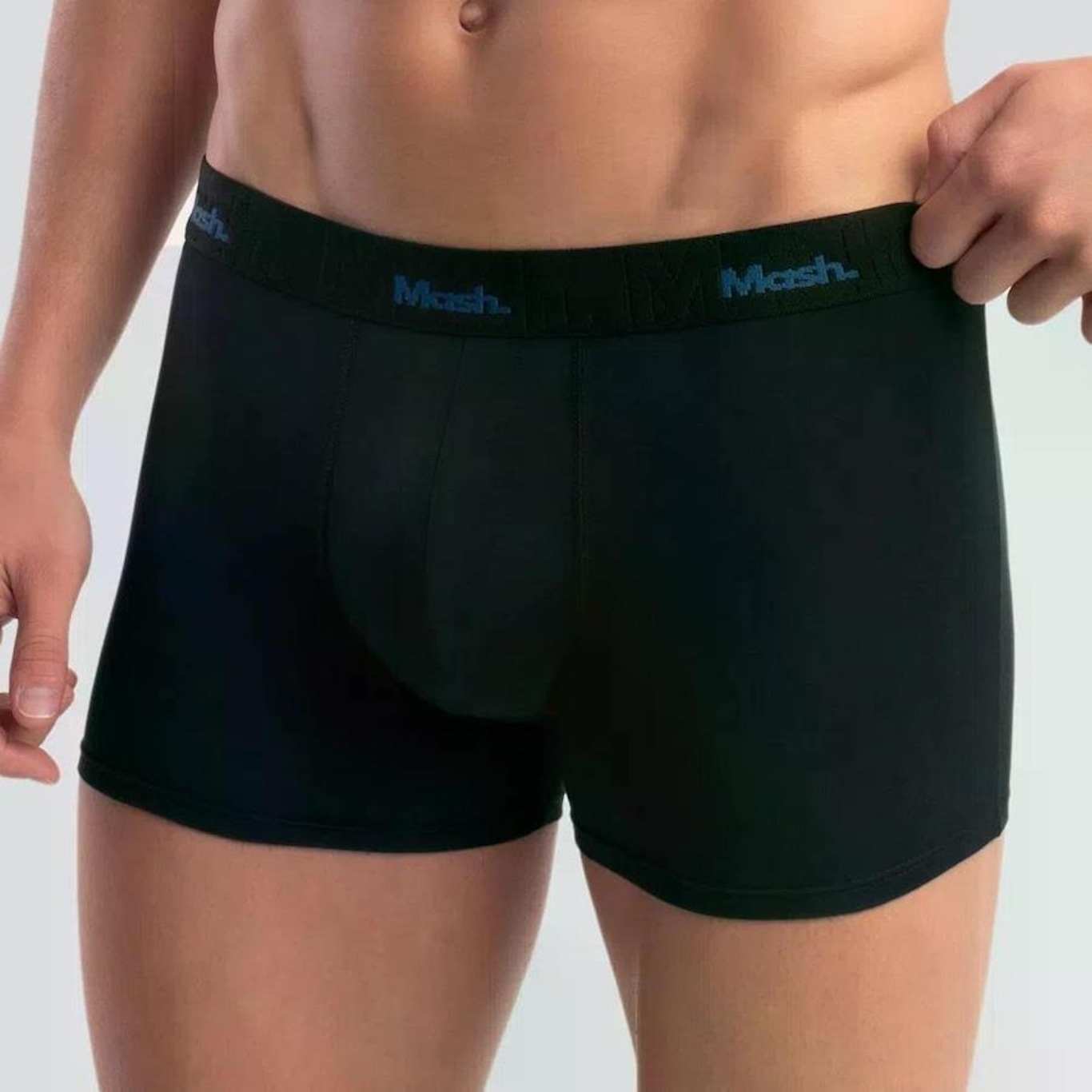 Cueca Boxer Mash Masculina Modal Elástico Confortável - Foto 2