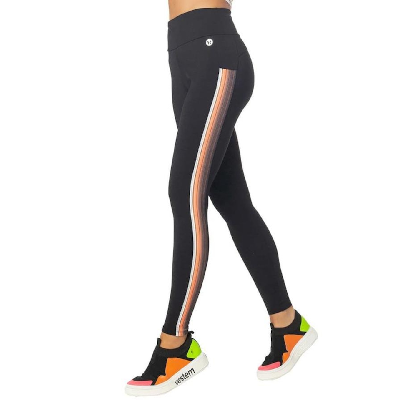 Calça Legging Vestem Fuso Tulipa - Feminina - Foto 1