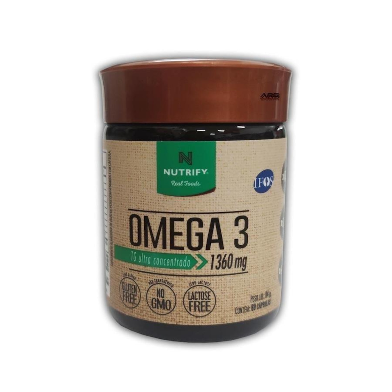 Ômega 3 EPA DHA 1360mg Nutrify Selo IFOS - 60 Cáps - Foto 1