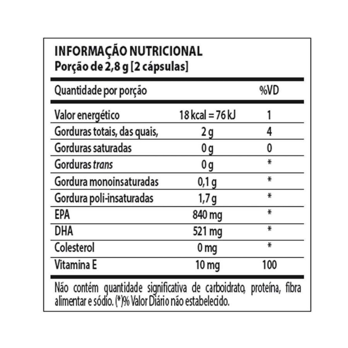 Ômega 3 EPA DHA 1360mg Nutrify Selo IFOS - 60 Cáps - Foto 2