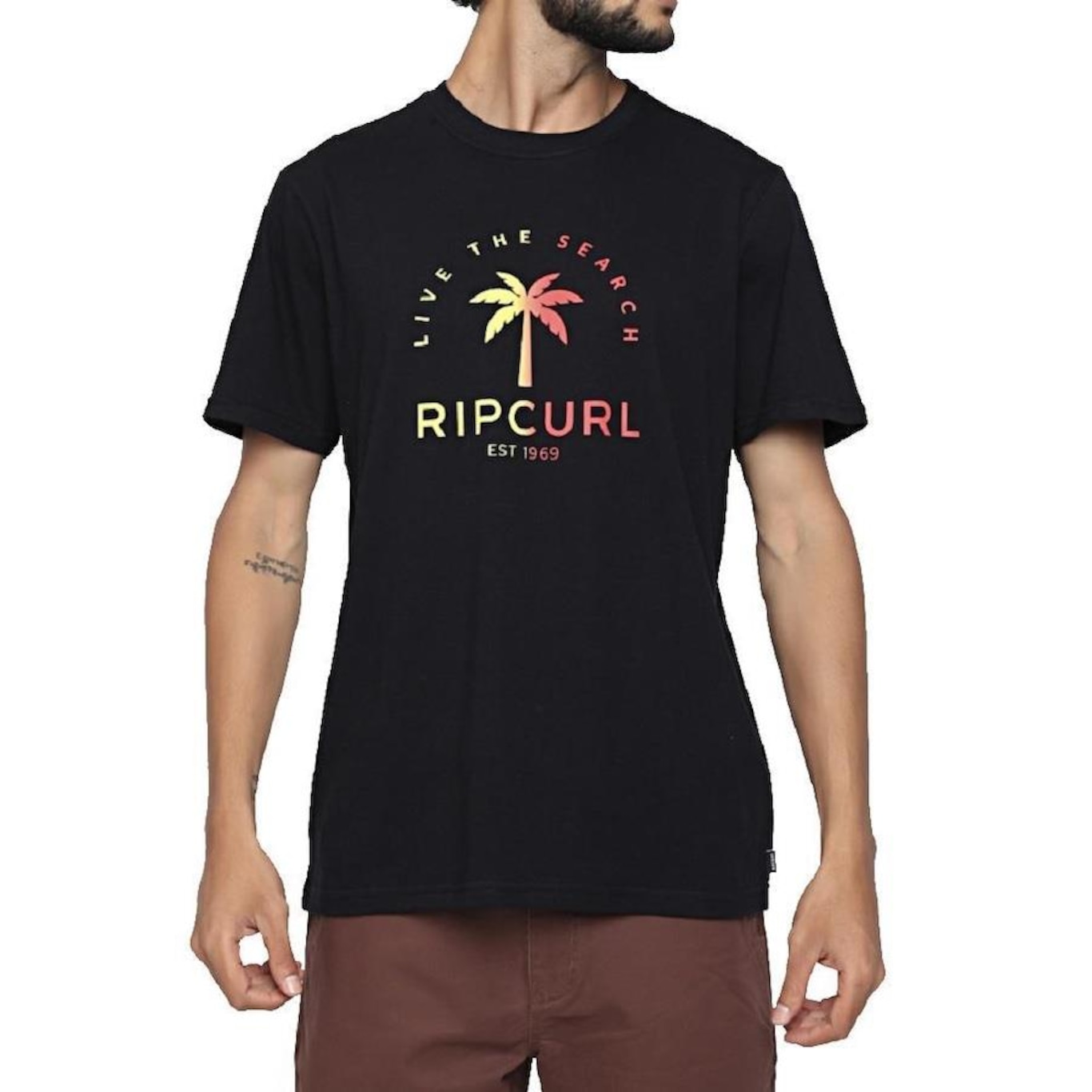 Camiseta Rip Curl Search Tree - Masculina - Foto 1