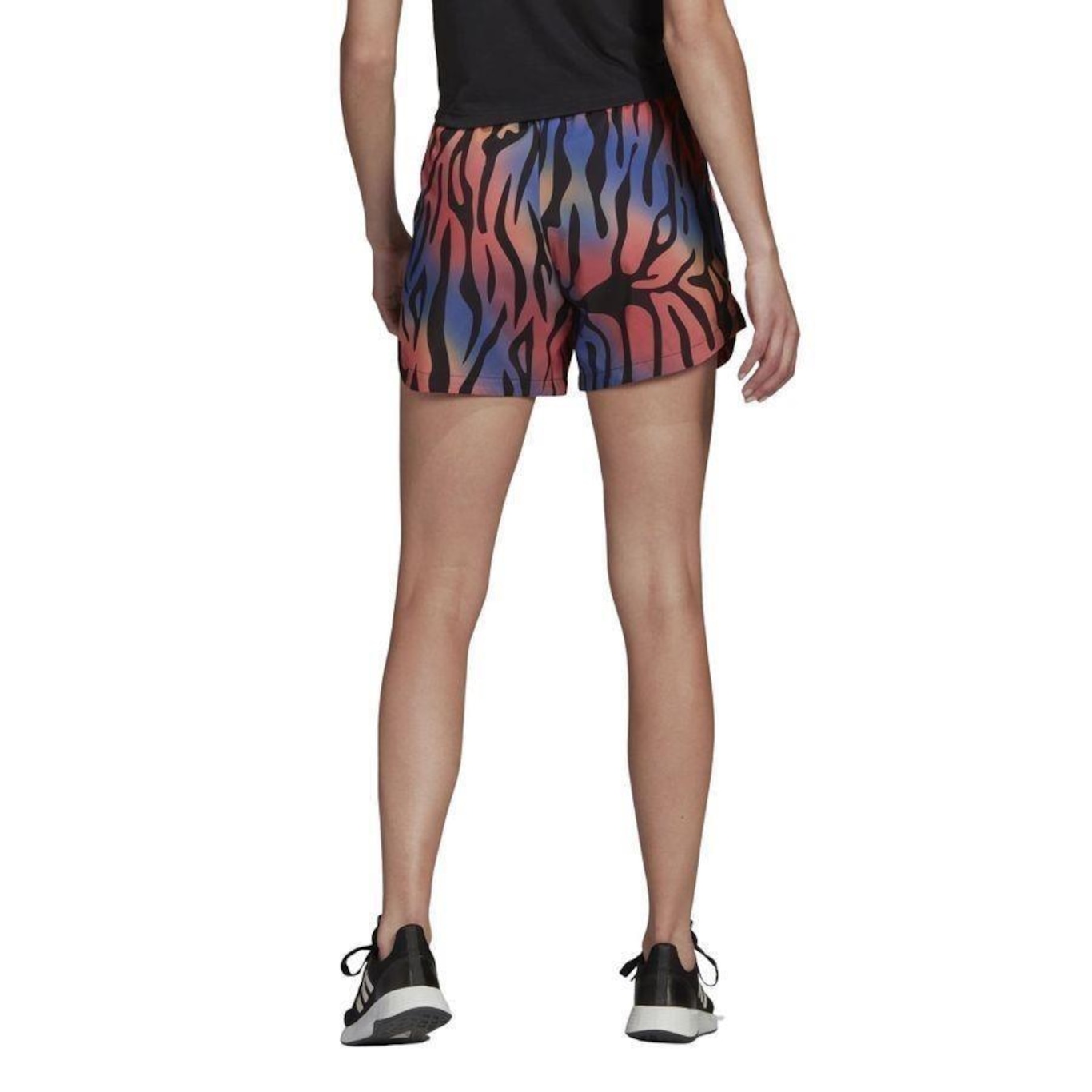 Shorts adidas Tiger Print - Feminino - Foto 2