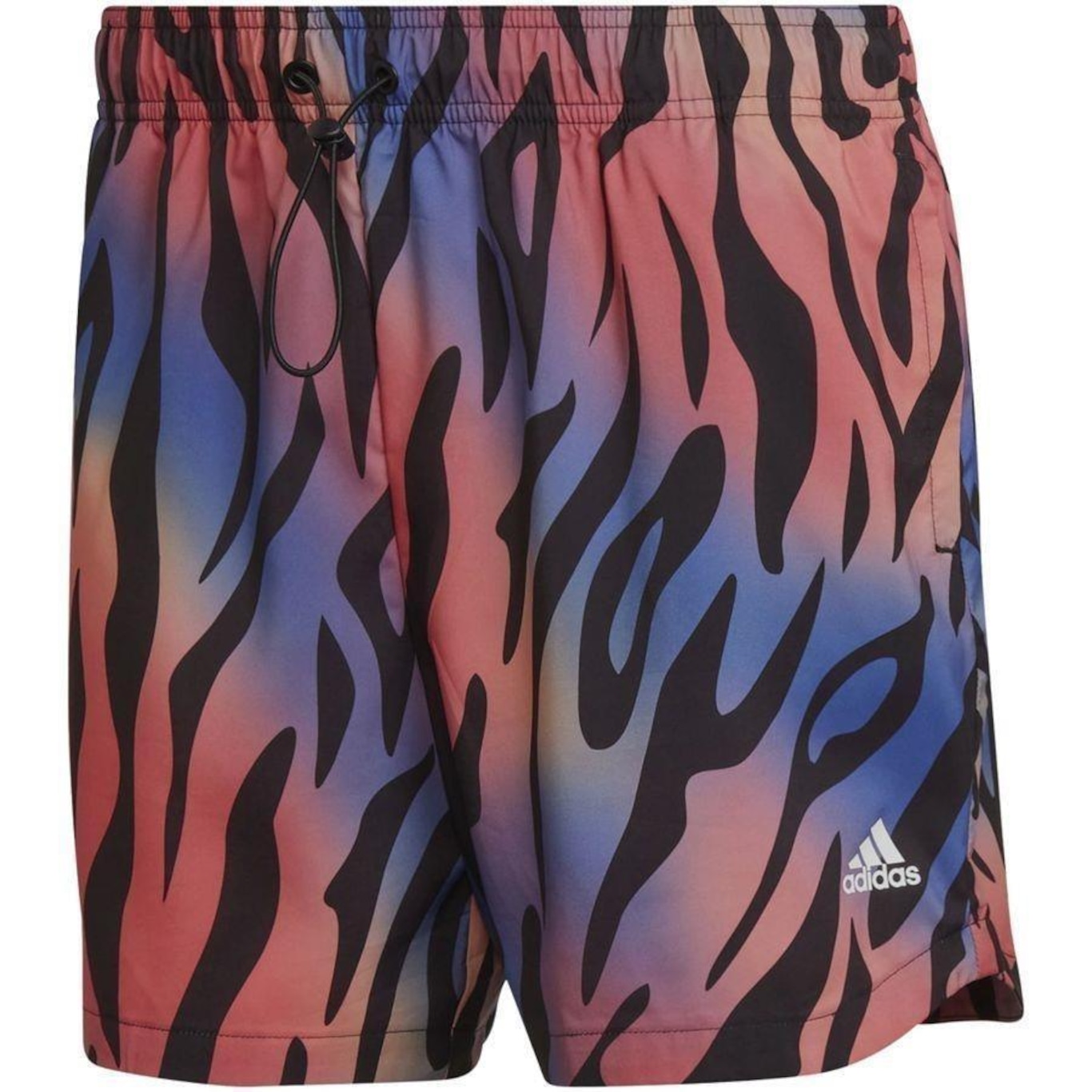 Shorts adidas Tiger Print - Feminino - Foto 4