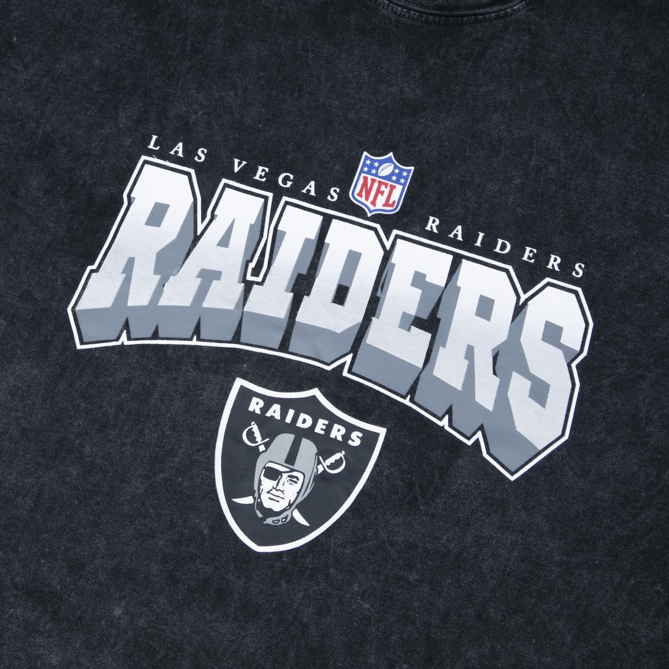 Camiseta Slim New Era Nfl Las Vegas Raiders Core - Masculina - Foto 3