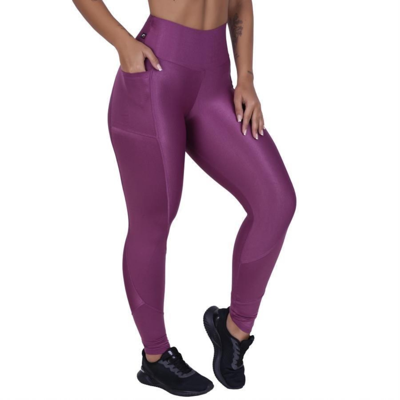 Calça Legging Fitness Orbis Fusô - Feminina - Foto 1