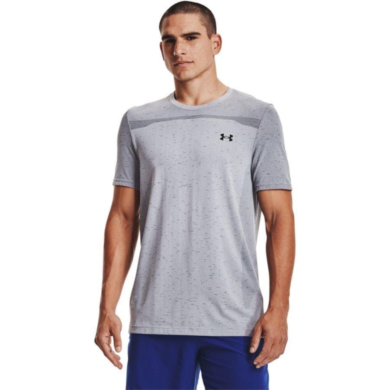 Camiseta Under Armour Seamless Ss - Masculina - Foto 1