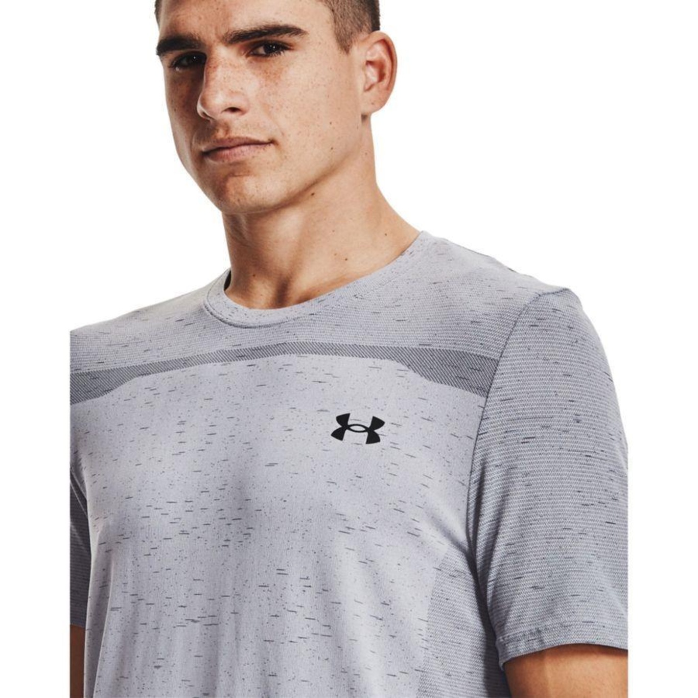 Camiseta Under Armour Seamless Ss - Masculina - Foto 3