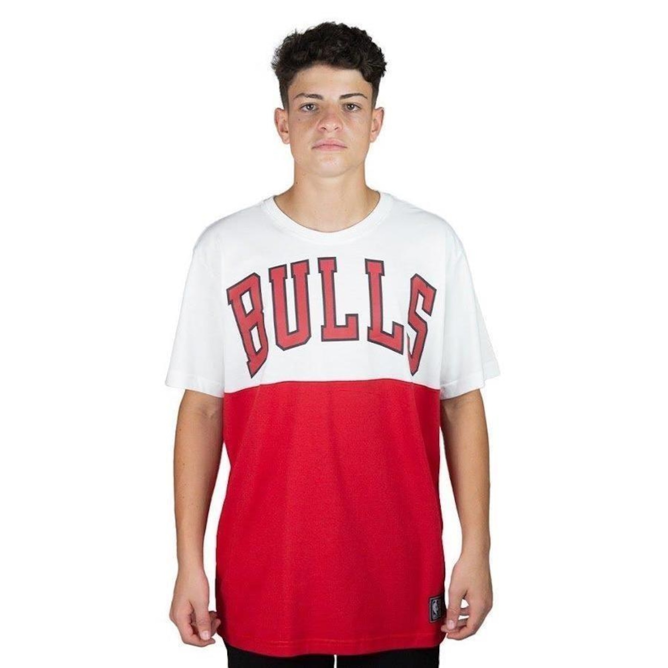 Camiseta NBA Chicago Bulls Block Color - Foto 1