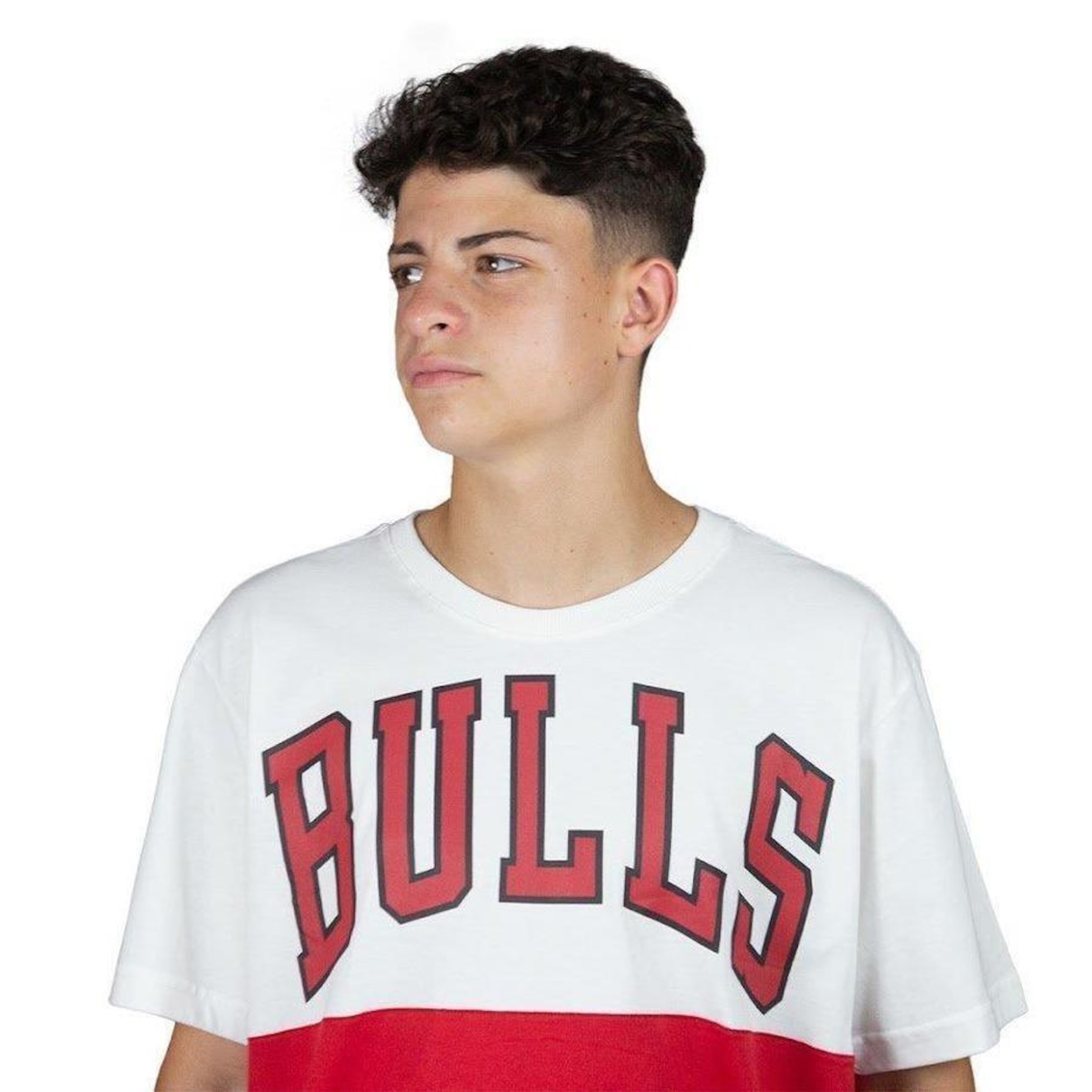 Camiseta NBA Chicago Bulls Block Color - Foto 4