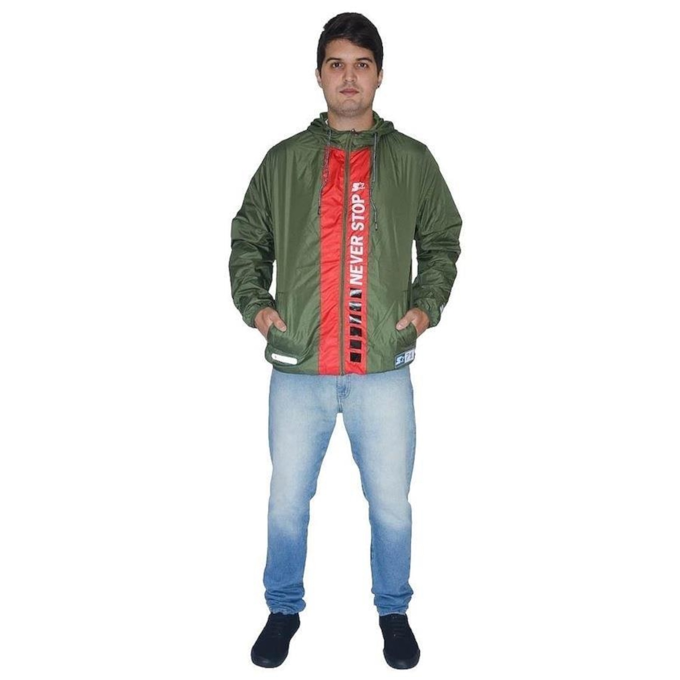 Jaqueta Corta Vento Starter Windbreaker - Masculina - Foto 4