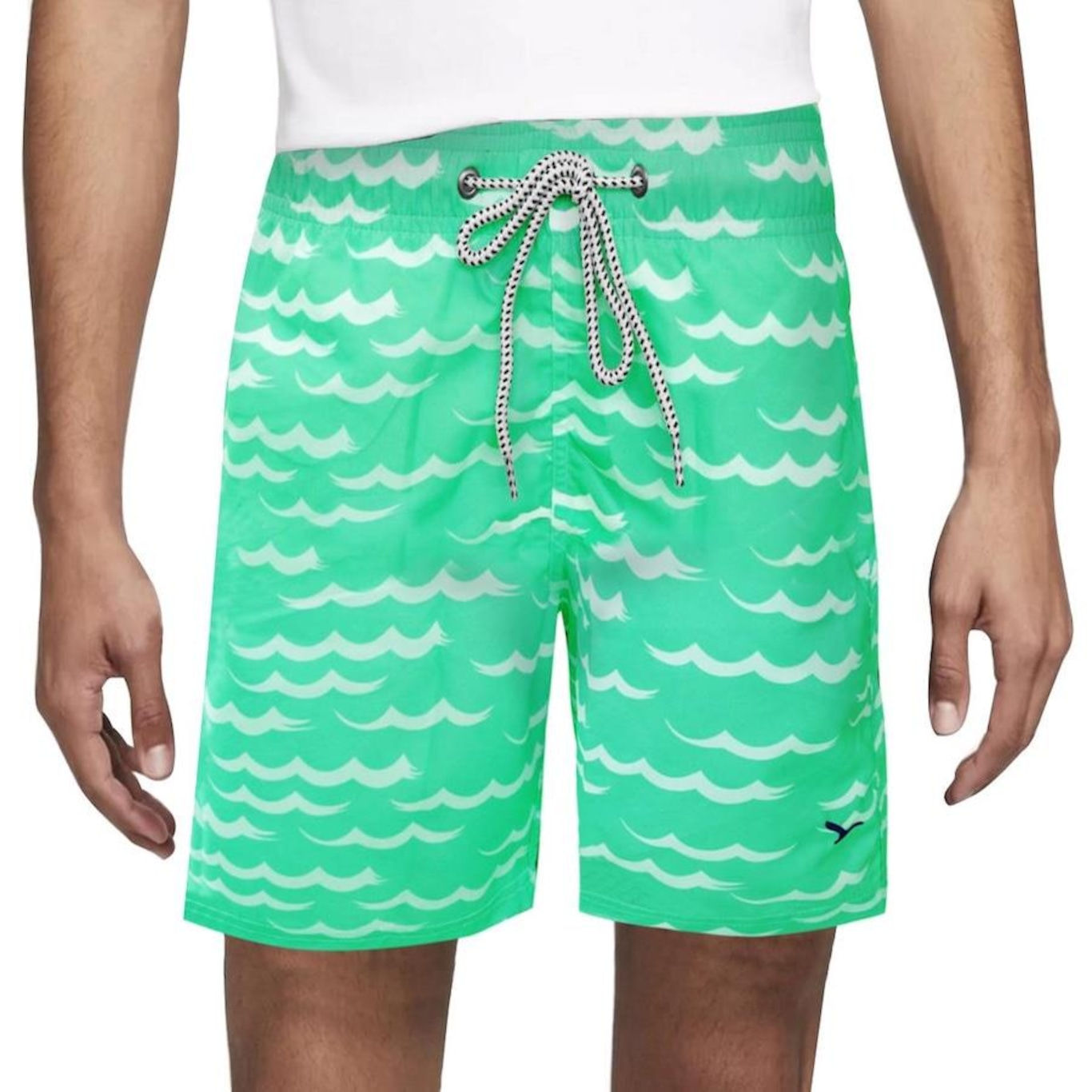 Shorts Alma de Praia Beach Tennis Gaivotas - Masculino - Foto 3