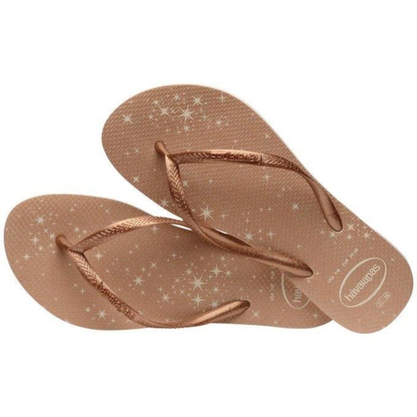 Chinelo Havaianas Slim Gloss - Feminino - Foto 2