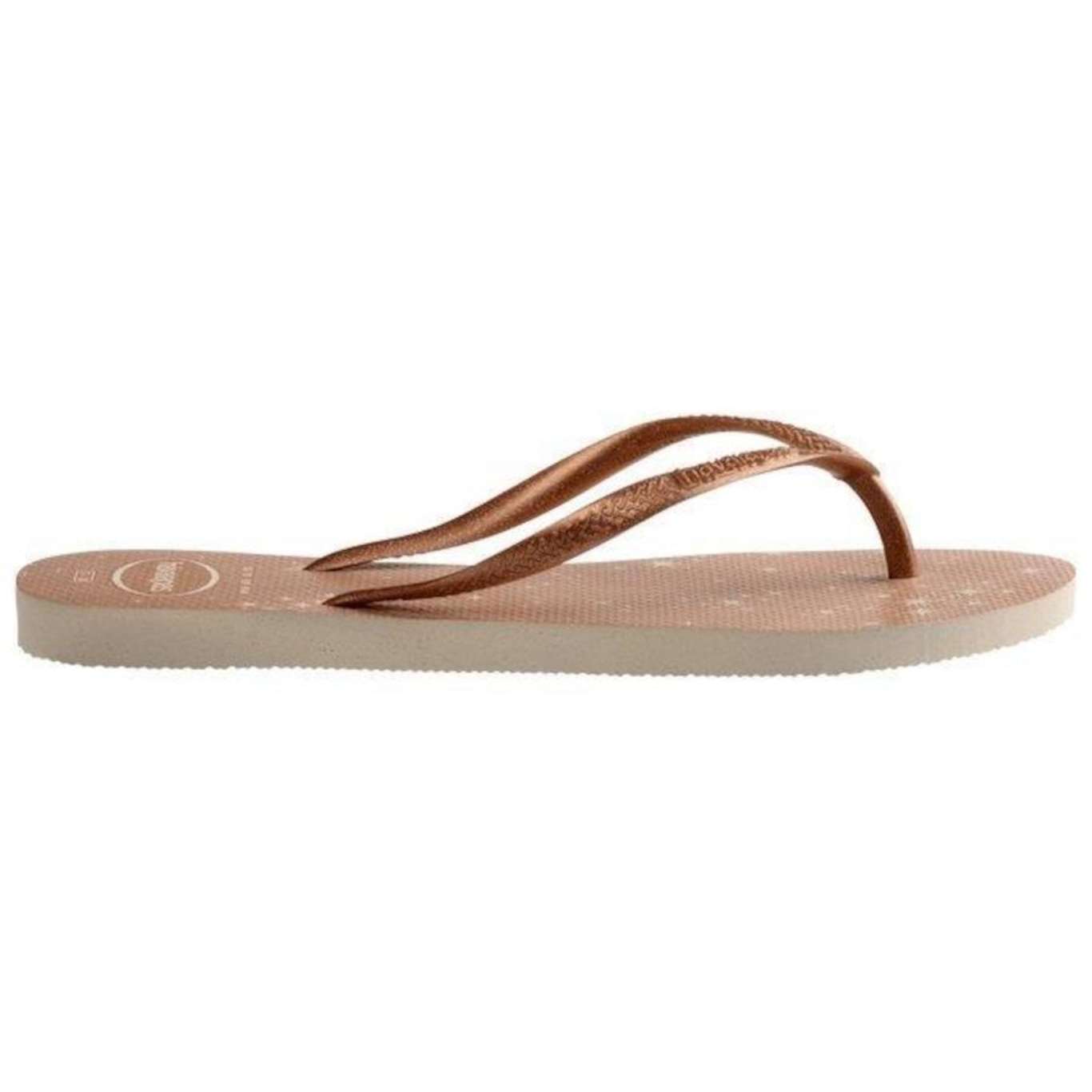 Chinelo Havaianas Slim Gloss - Feminino - Foto 4