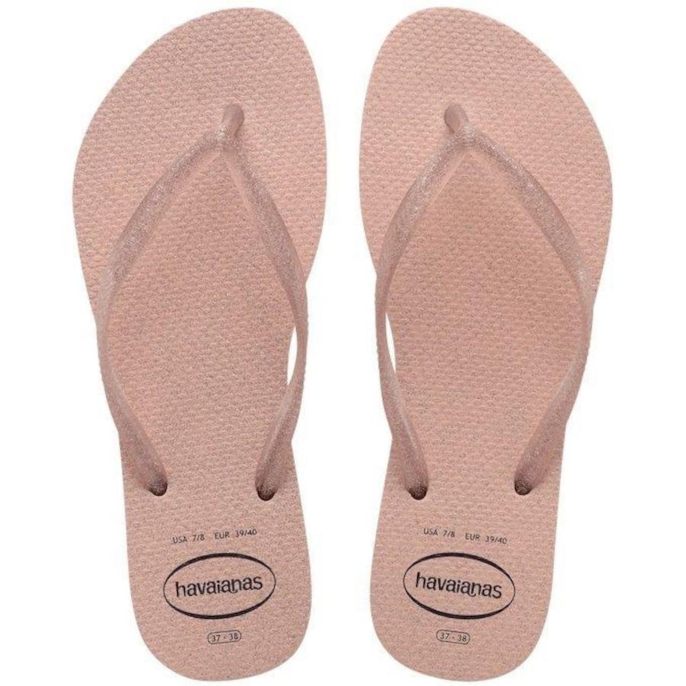 Chinelo Havaianas Slim Gloss Ballet - Feminino - Foto 1