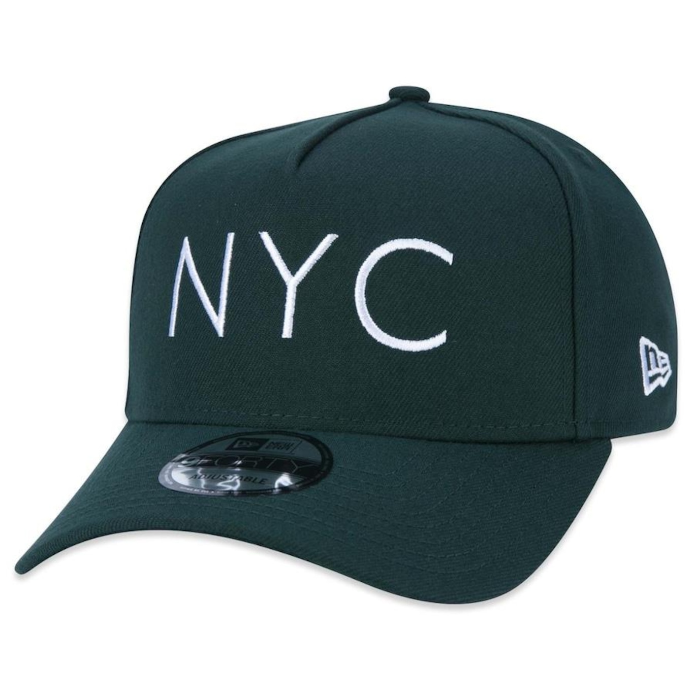 Boné Aba Curva New Era 9Forty A-Frame Nyc New York City - Snapback - Adulto - Foto 1