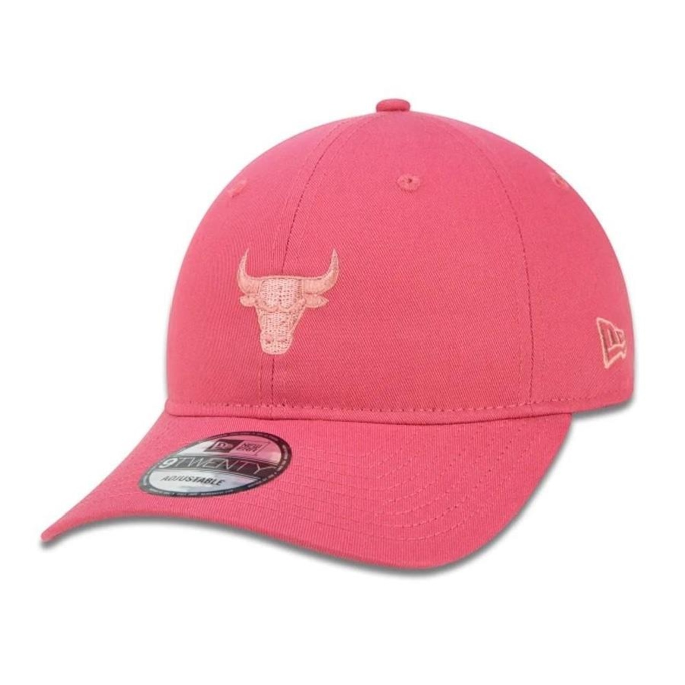 Boné Aba Curva New Era Chicago Bulls 920 Classic - Strapback - Adulto - Foto 1