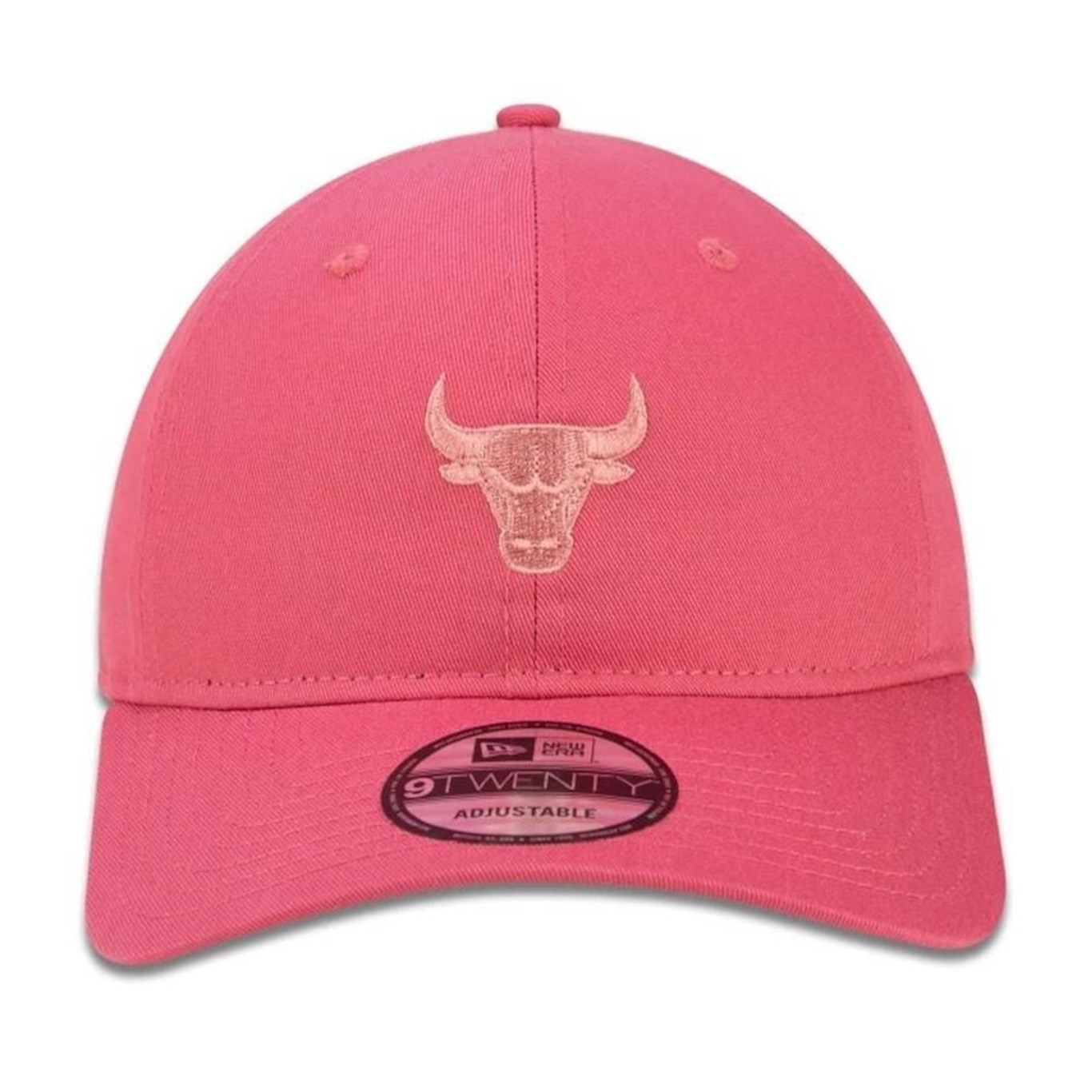 Boné Aba Curva New Era Chicago Bulls 920 Classic - Strapback - Adulto - Foto 3