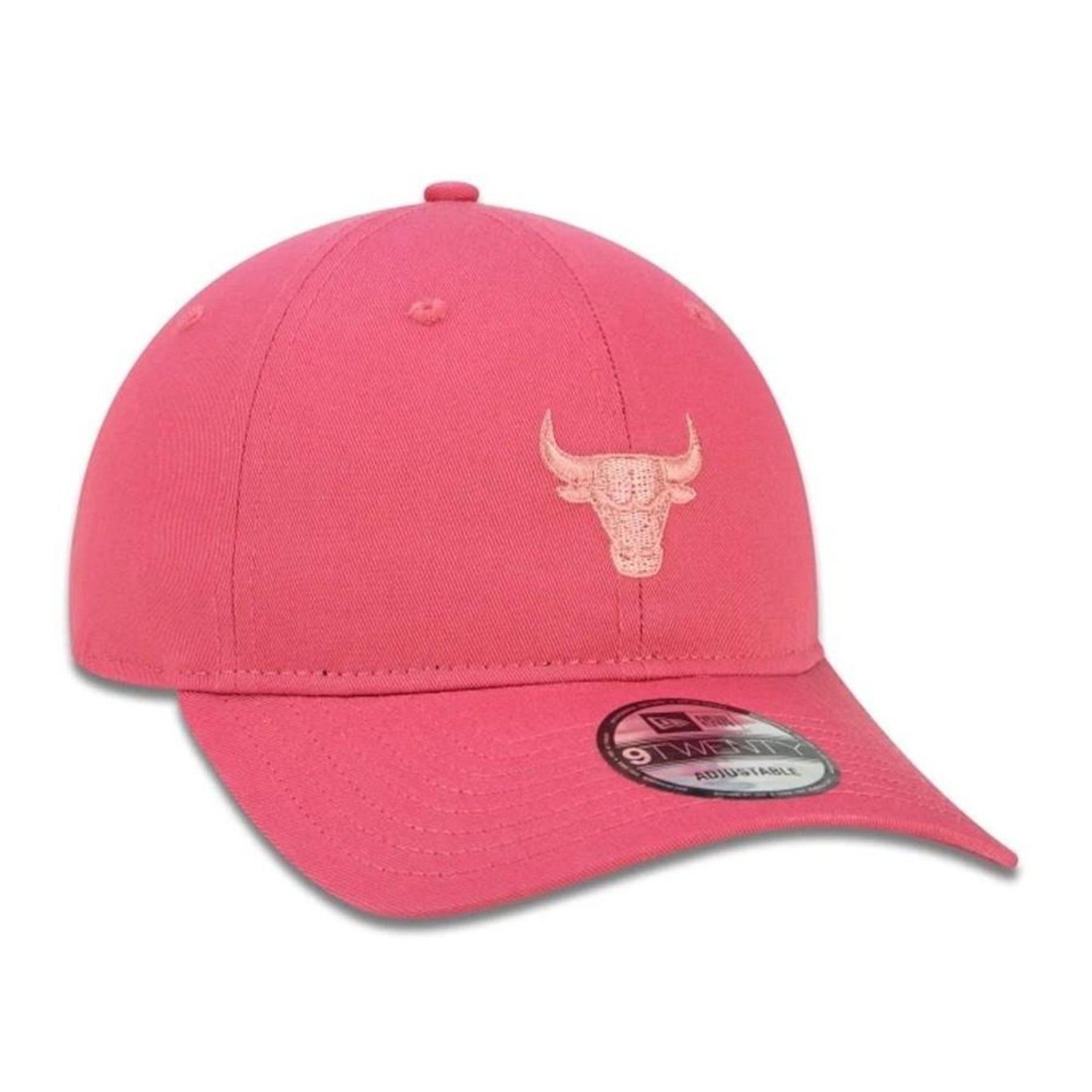 Boné Aba Curva New Era Chicago Bulls 920 Classic - Strapback - Adulto - Foto 4