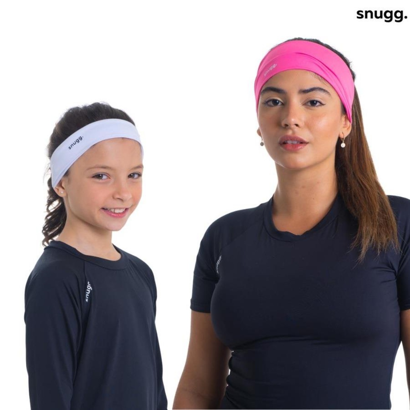 Faixa de Cabelo Snugg Wear Headband Elástica Proteção Uv50+ - Adulto - Foto 3