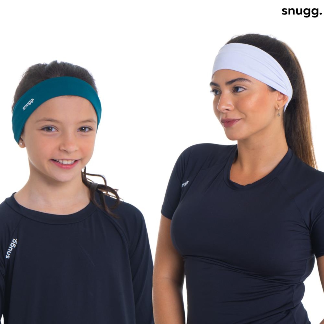 Faixa de Cabelo Snugg Wear Headband Elástica Proteção Uv50+ - Adulto - Foto 4