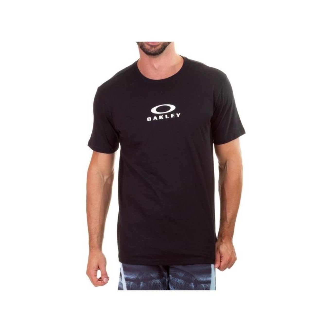 Camiseta Oakley Bark New Tee - Masculina em Promoção