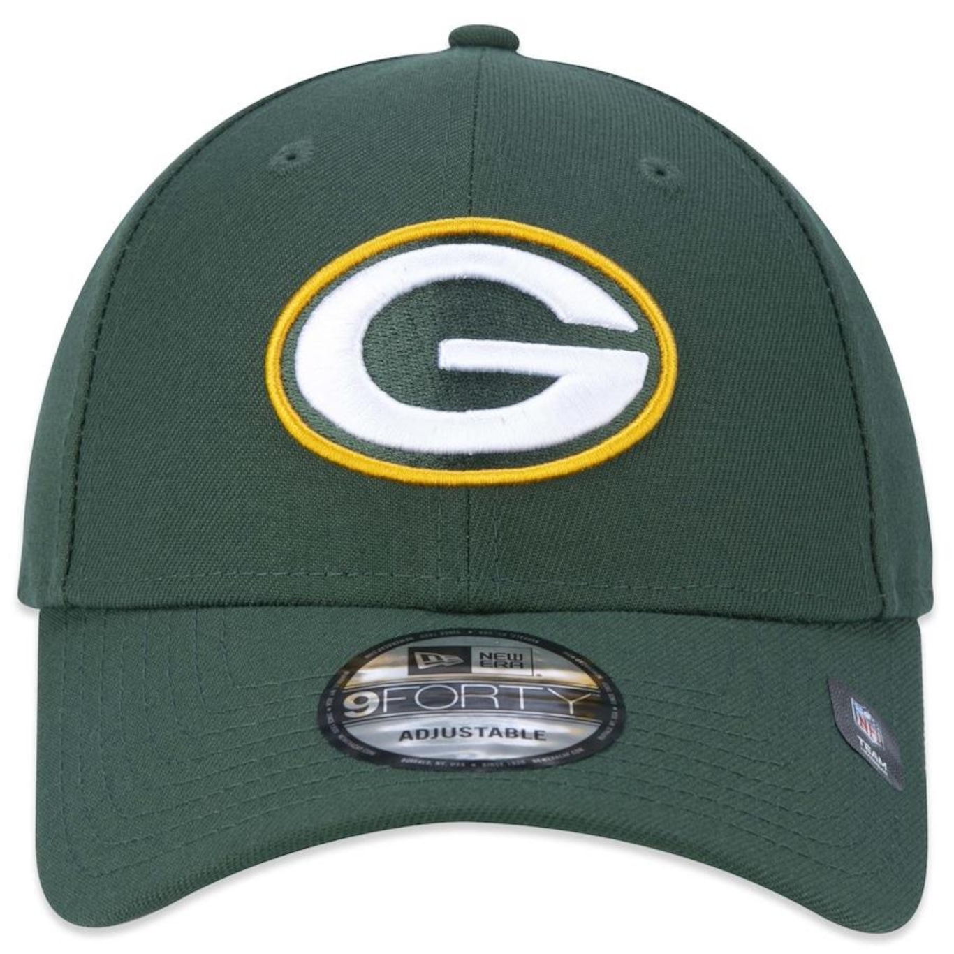 Boné Aba Curva New Era 9Forty NFL Green Bay Packers - Snapback - Adulto - Foto 2