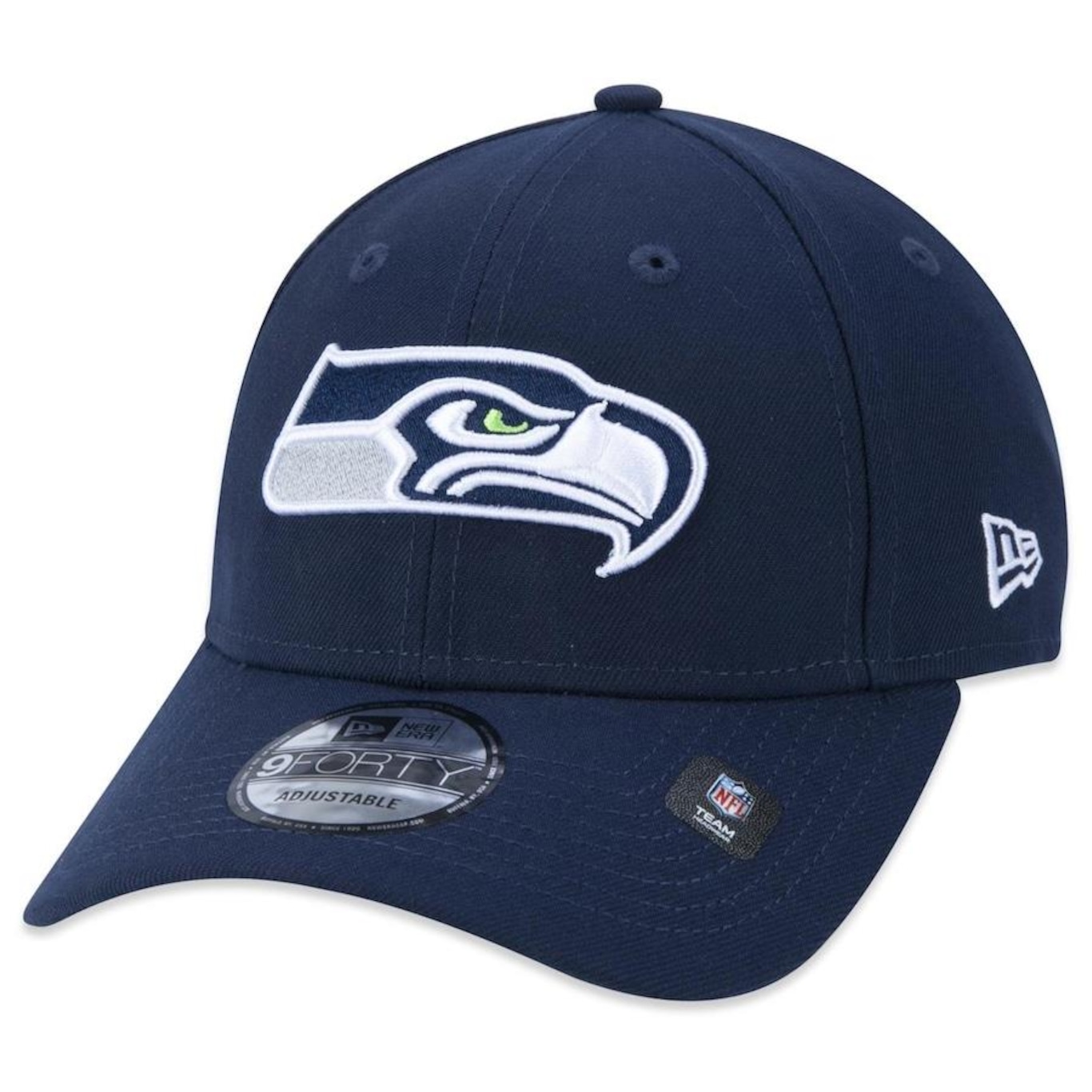 Boné Aba Curva New Era 9Forty Seattle Seahawks - Snapback - Adulto - Foto 1