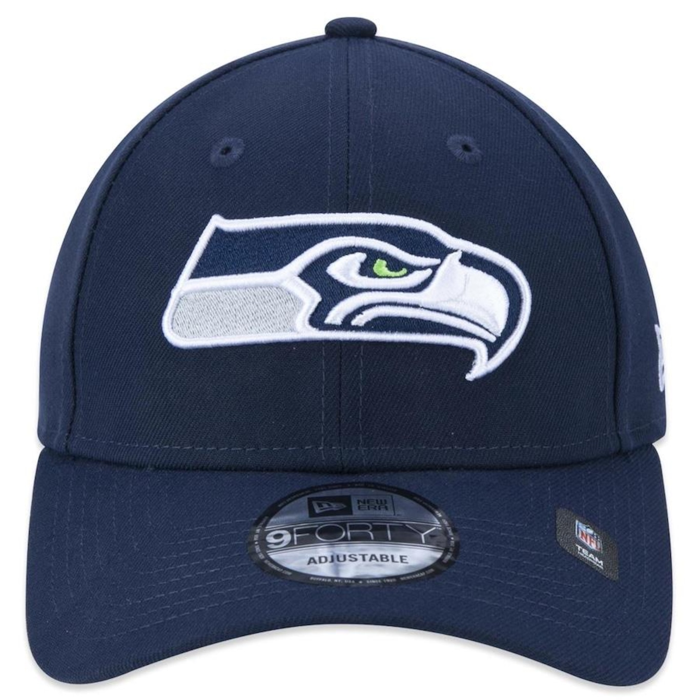 Boné Aba Curva New Era 9Forty Seattle Seahawks - Snapback - Adulto - Foto 2