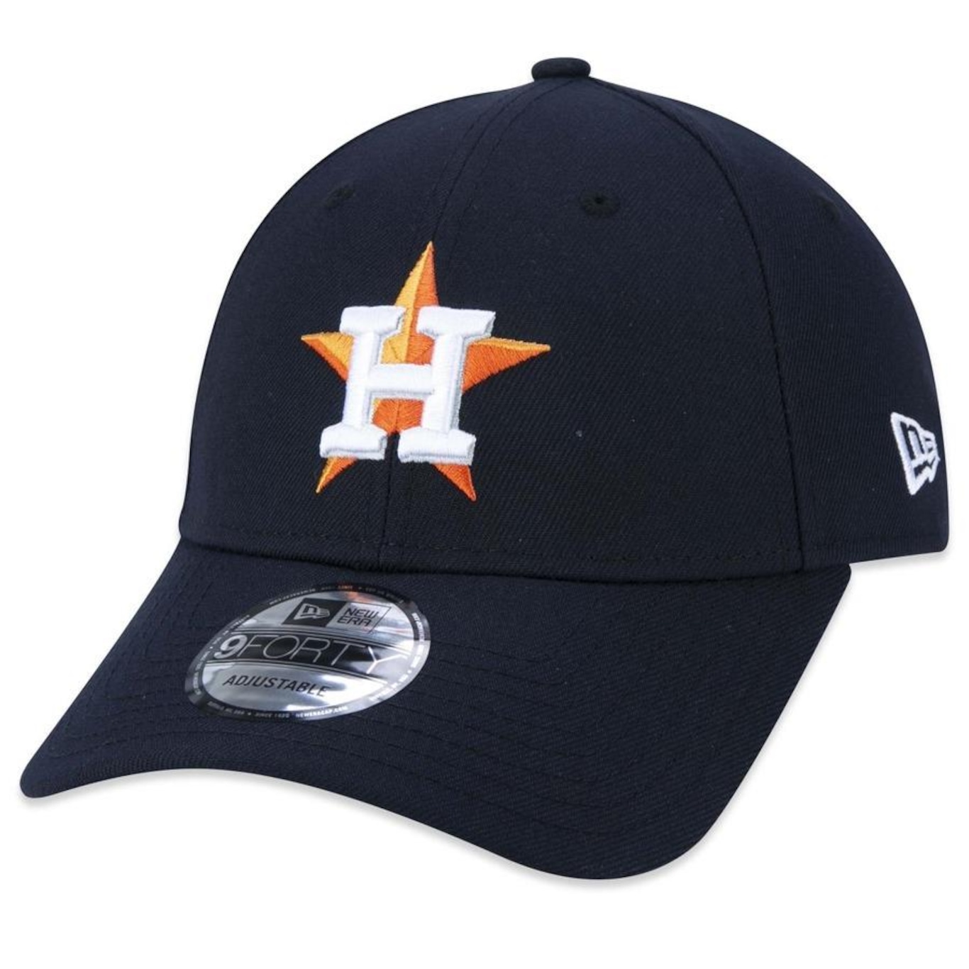 Boné Aba Curva New Era 9Forty MLB Houston Astros - Snapback - Adulto - Foto 1